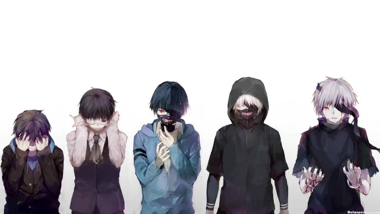 1280x720 Ken Kaneki, tokyo Ghoul , hd Anime Wallpaper Transformation HD Wallpaper