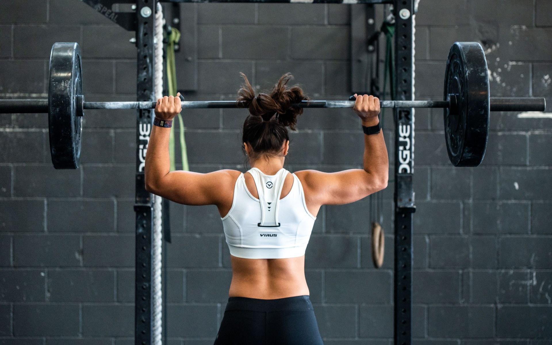 1920x1200 Woman doing weight lifting • Wallpaper For You HD Wallpaper For Desktop & Mobile