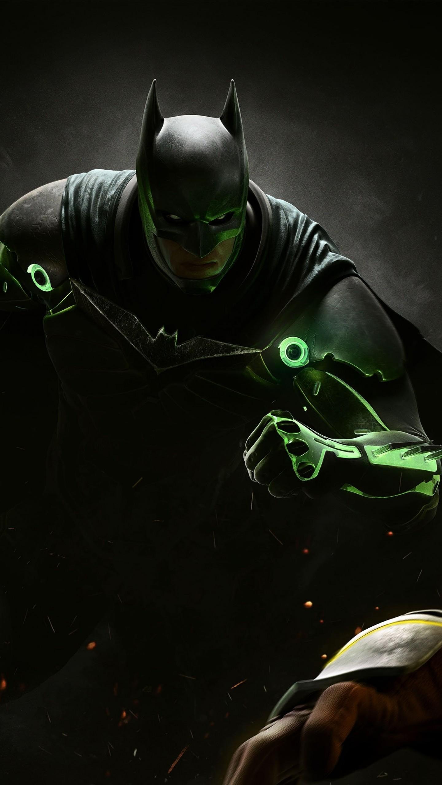 1440x2560 Wallpaper Injustice batman, superman, fighting, PC, PlayStation, PS Xbox One, Games