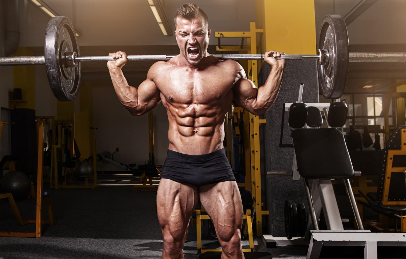 1332x850 Wallpaper man, muscles, bodybuilder, weight lifting image for desktop, section мужчины