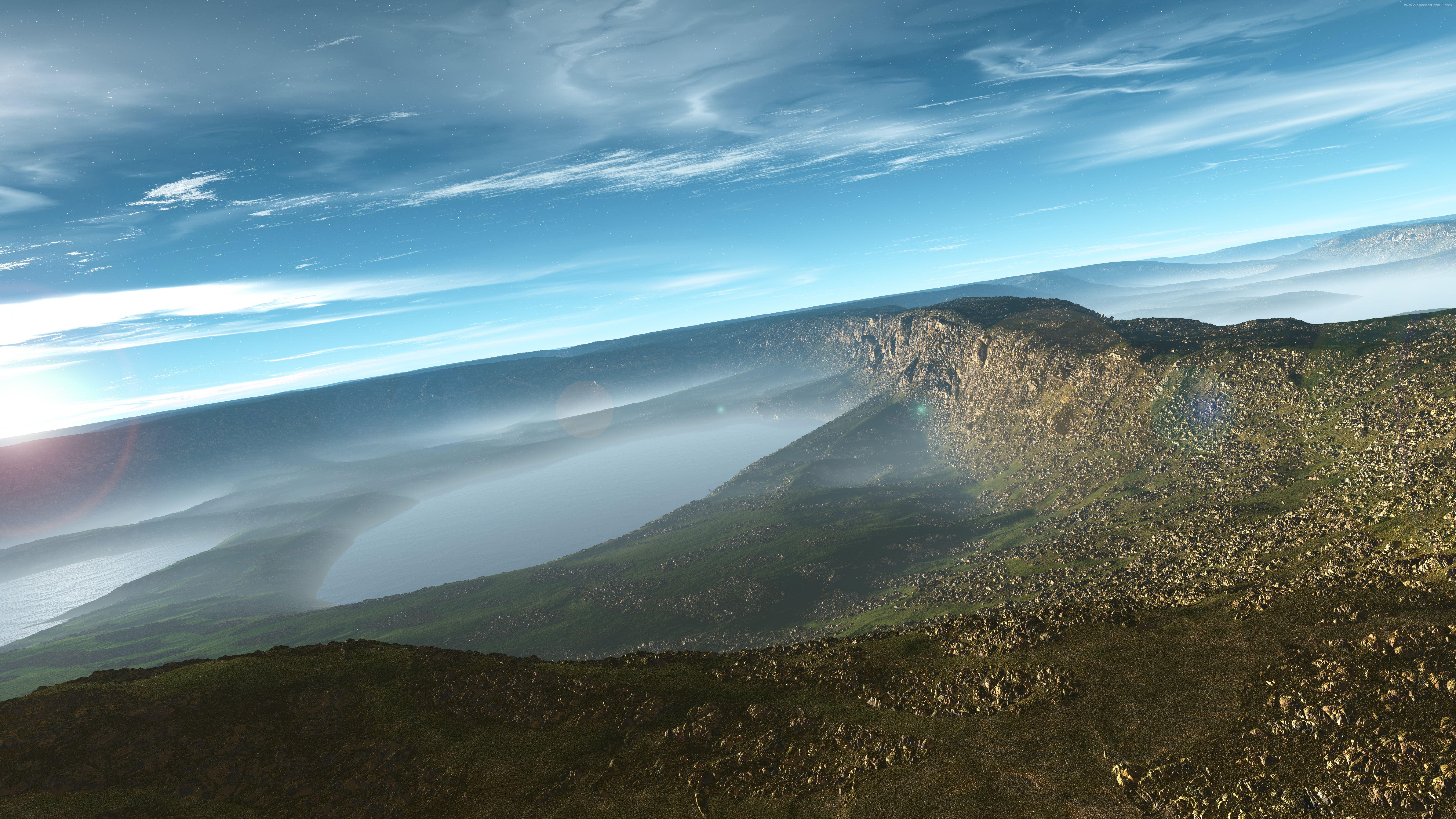 7680x4320 Free download Ultra HD wallpaper 8K Rendered planet 52 7680x4320