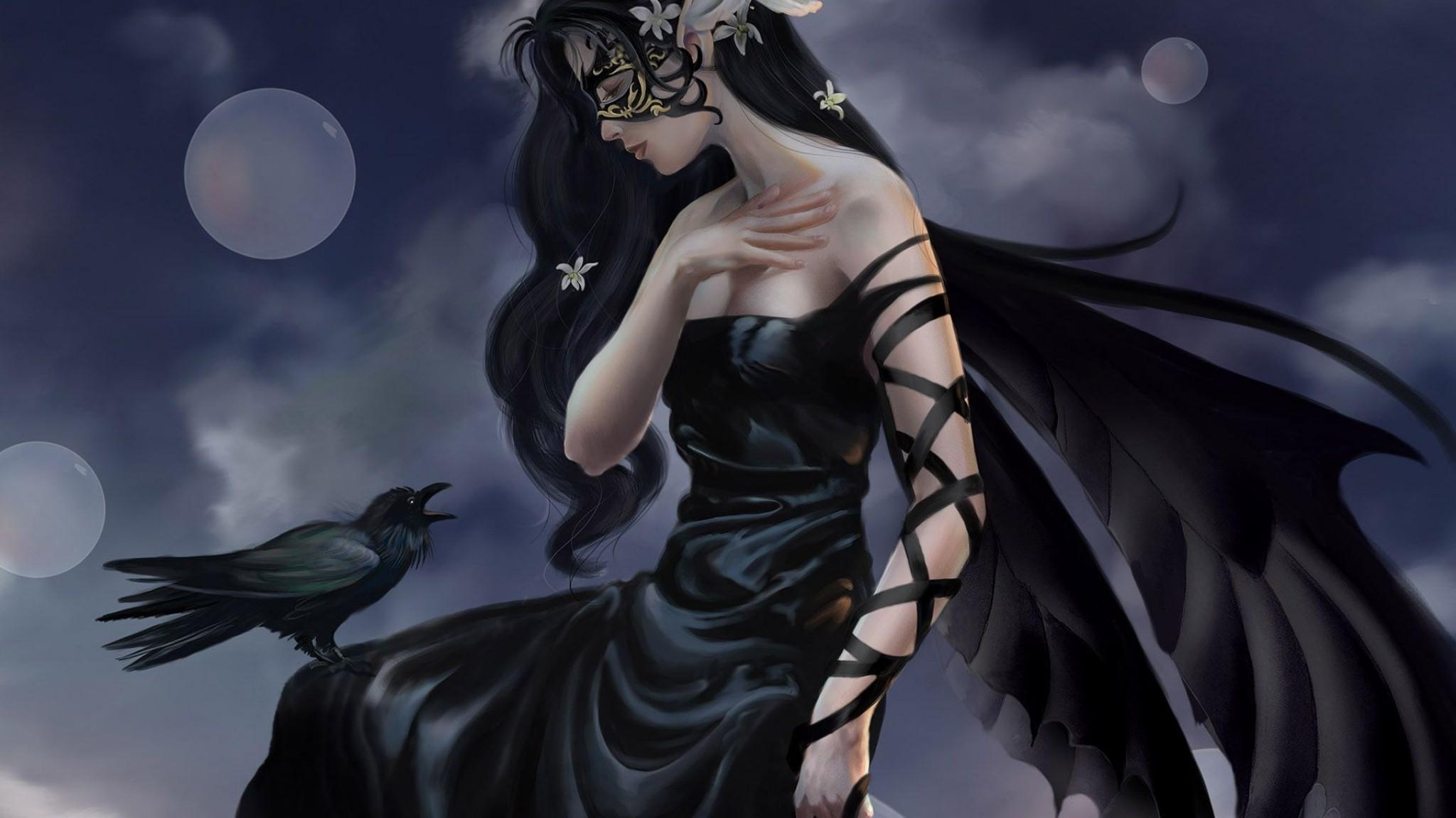 2048x1152 Dark Fairy Wallpaper, Wallpaper, Dark Fairy Wallpaper Fairies Of Nature