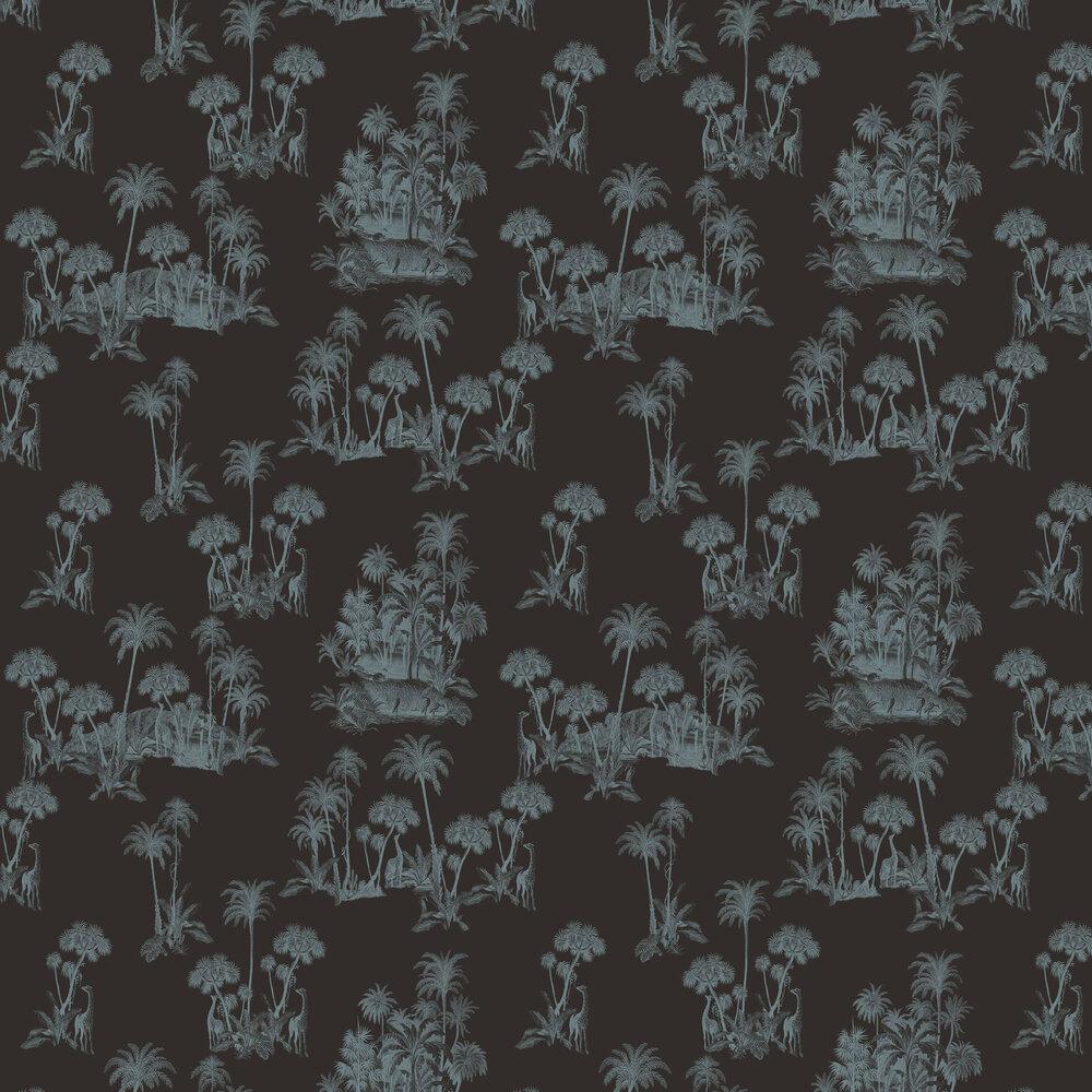 1000x1000 Laurel by Ted Baker / Blue : Wallpaper Direct