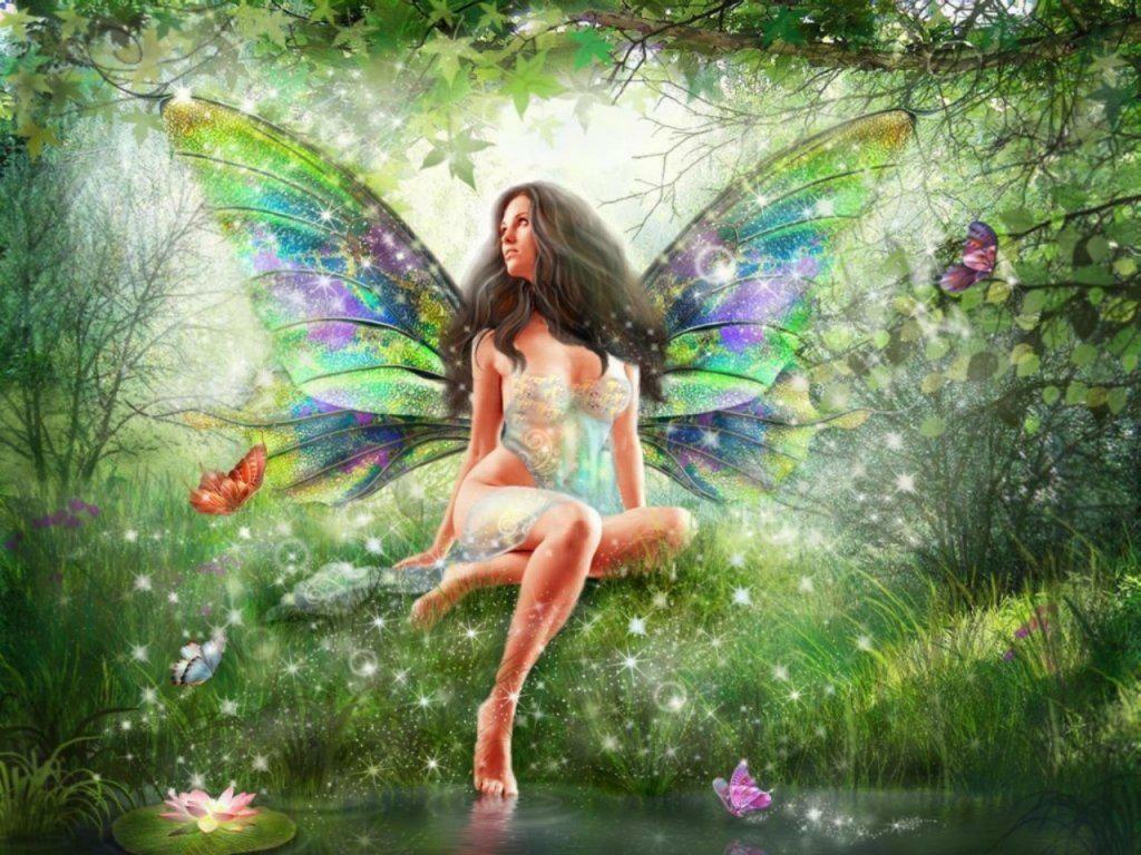 1024x768 Butterfly Fairy Wallpaper: HD, 4K, 5K for PC and Mobile. Download free image for iPhone, Android