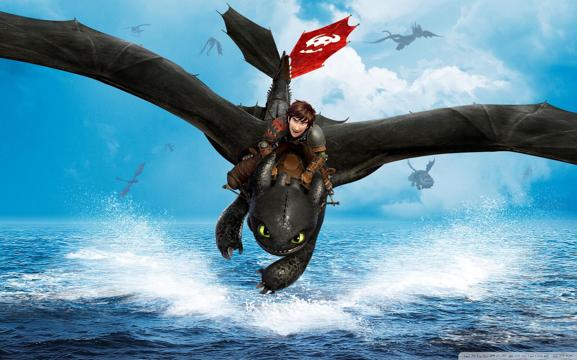 1920x1200 Train Your Dragon Desktop HD Wallpaper