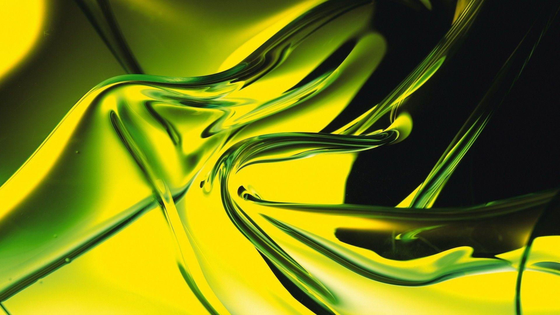 1920x1080 Green And Yellow Wallpaper