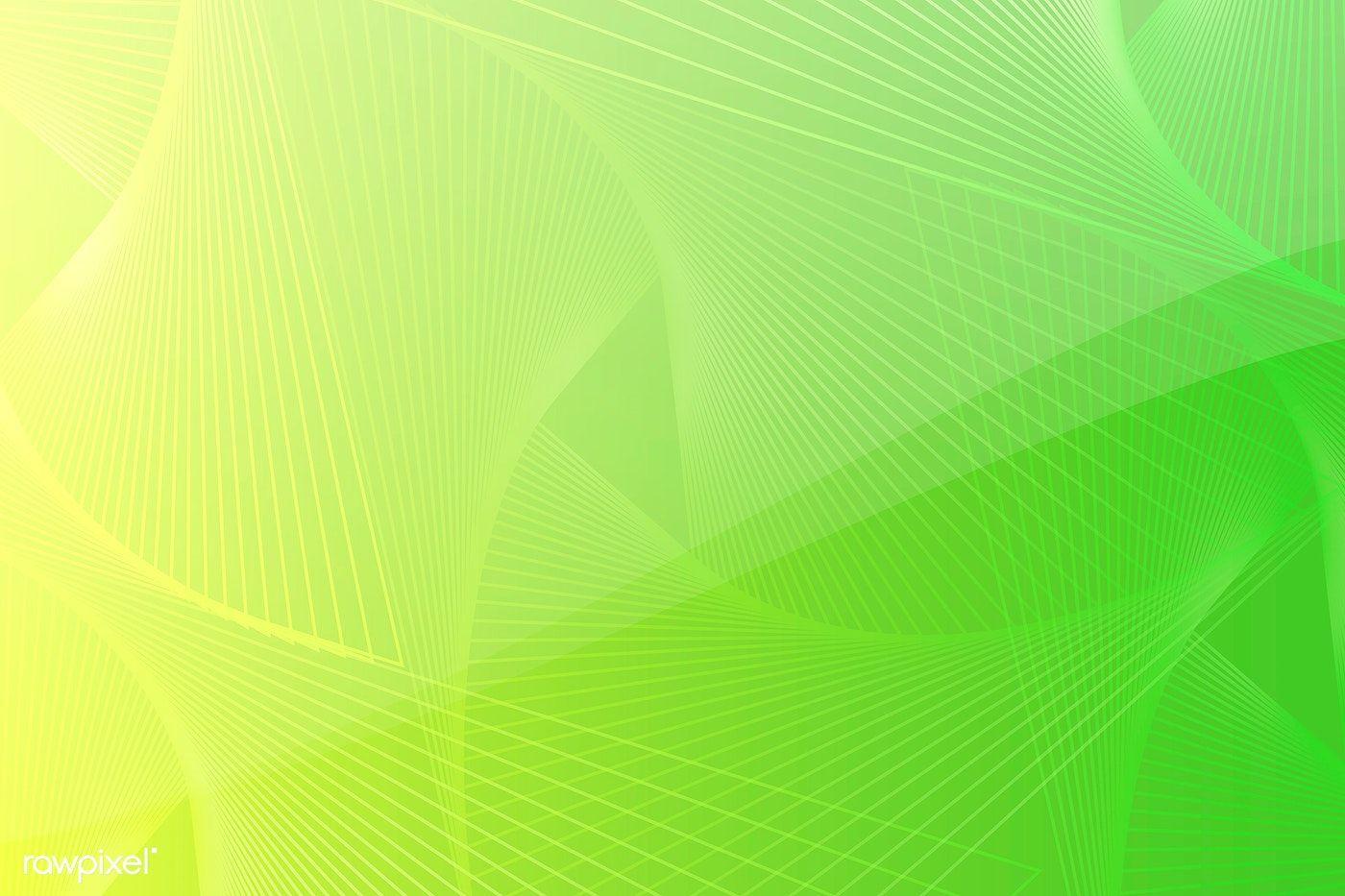 1400x933 Download premium vector of Green and yellow abstract background vector. Abstract background, Background design vector, Abstract