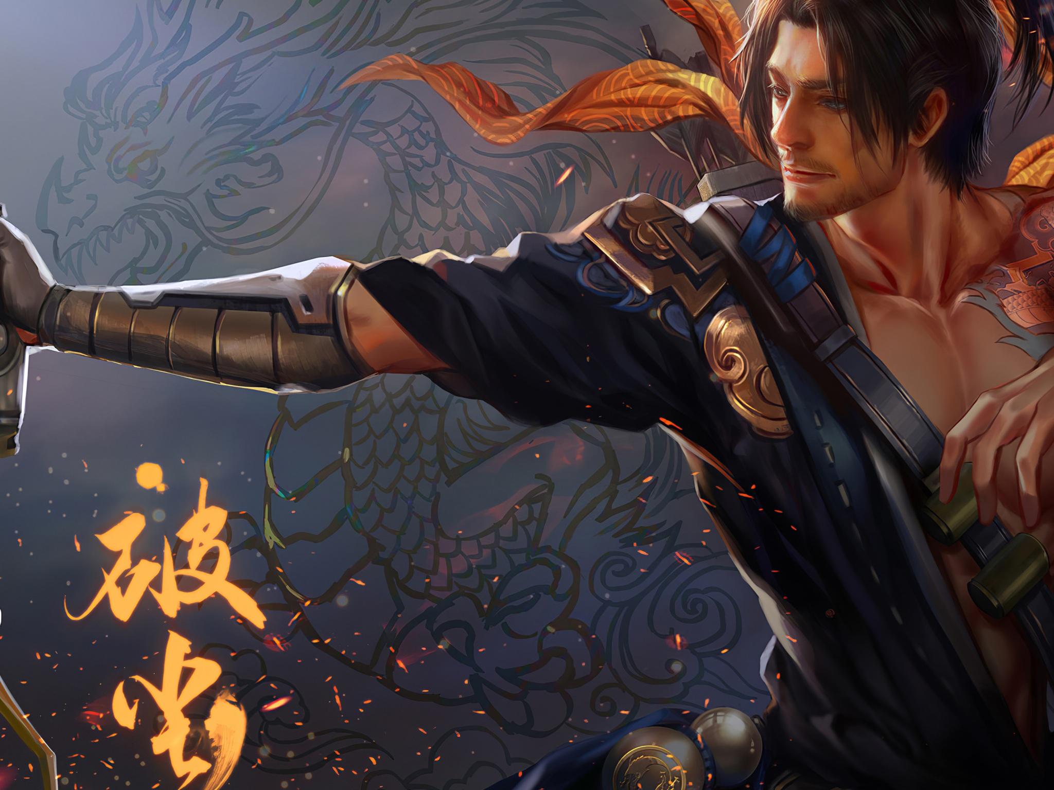 2048x1536 Wallpaper 4k Hanzo Overwatch Art Hanzo Overwatch 4k wallpaper, Hanzo Overwatch Art 4k wallpaper, Hanzo Wallpaper 4k, overwatch wallpaper