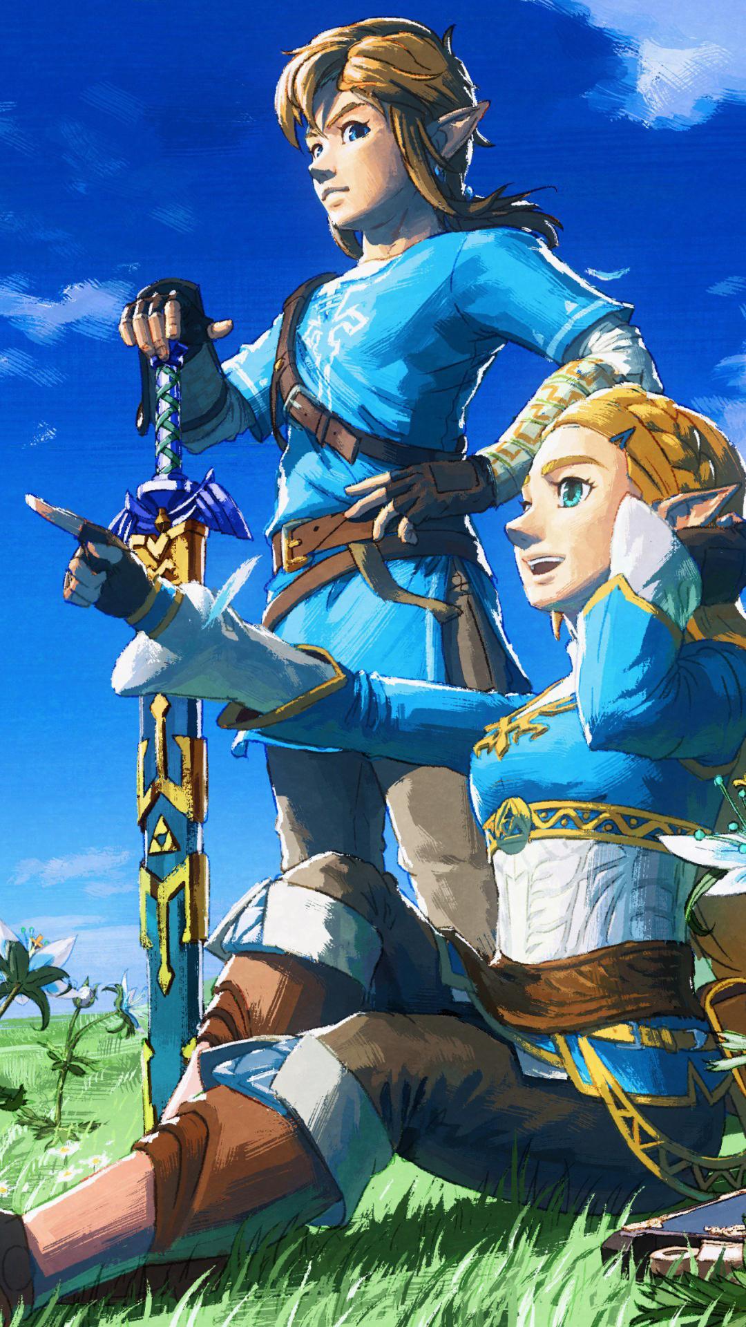 1080x1920 Video Game The Legend Of Zelda: Breath Of The Wild