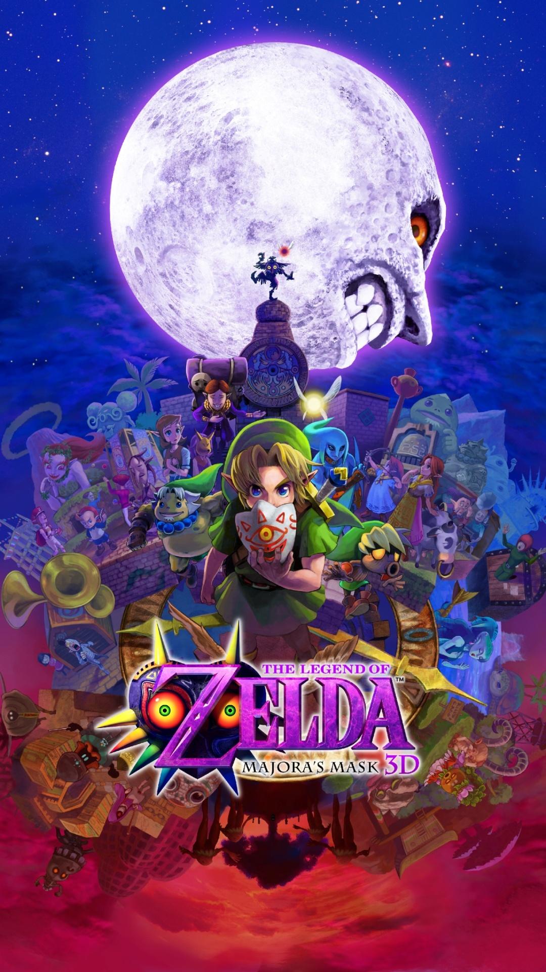 1080x1920 The Legend Of Zelda Majora's Mask 3D 2015 Wallpaper