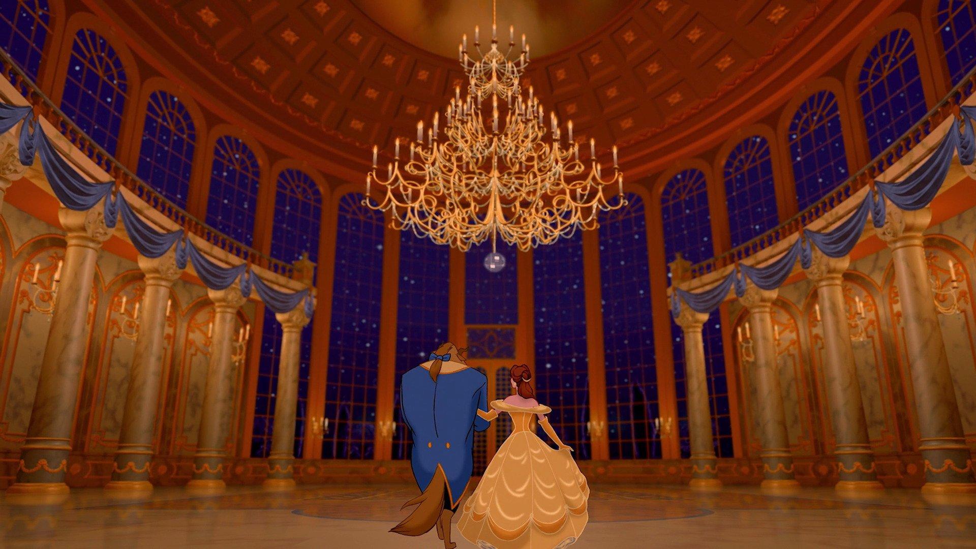 1920x1080 Beauty And The Beast (1991) HD Wallpaper