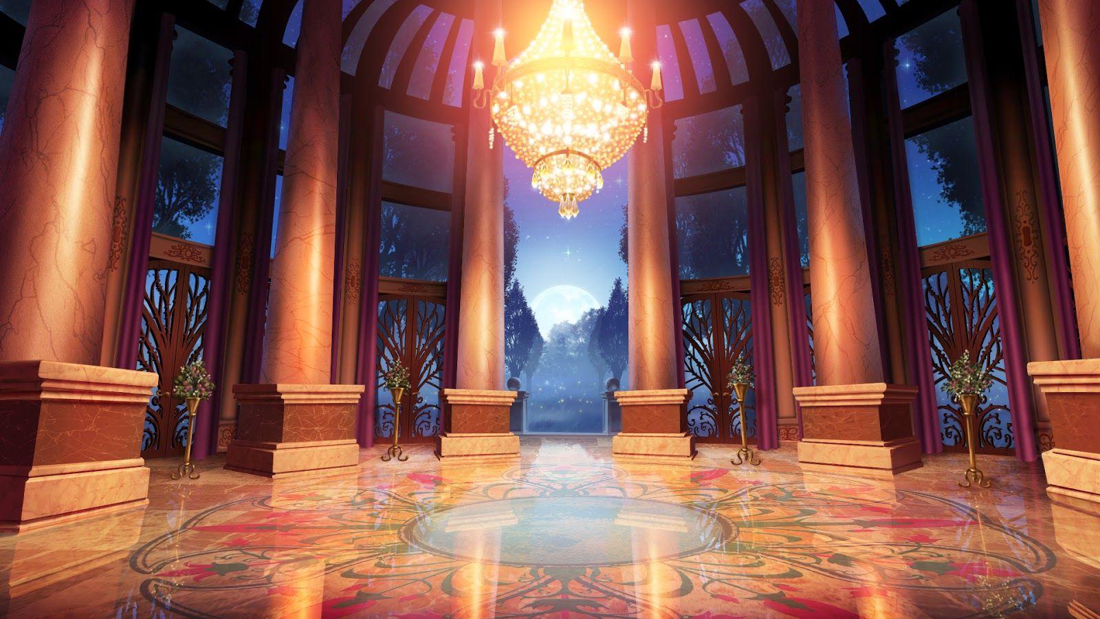 1600x900 Ballroom Beauty And The Beast Background HD HD Wallpaper