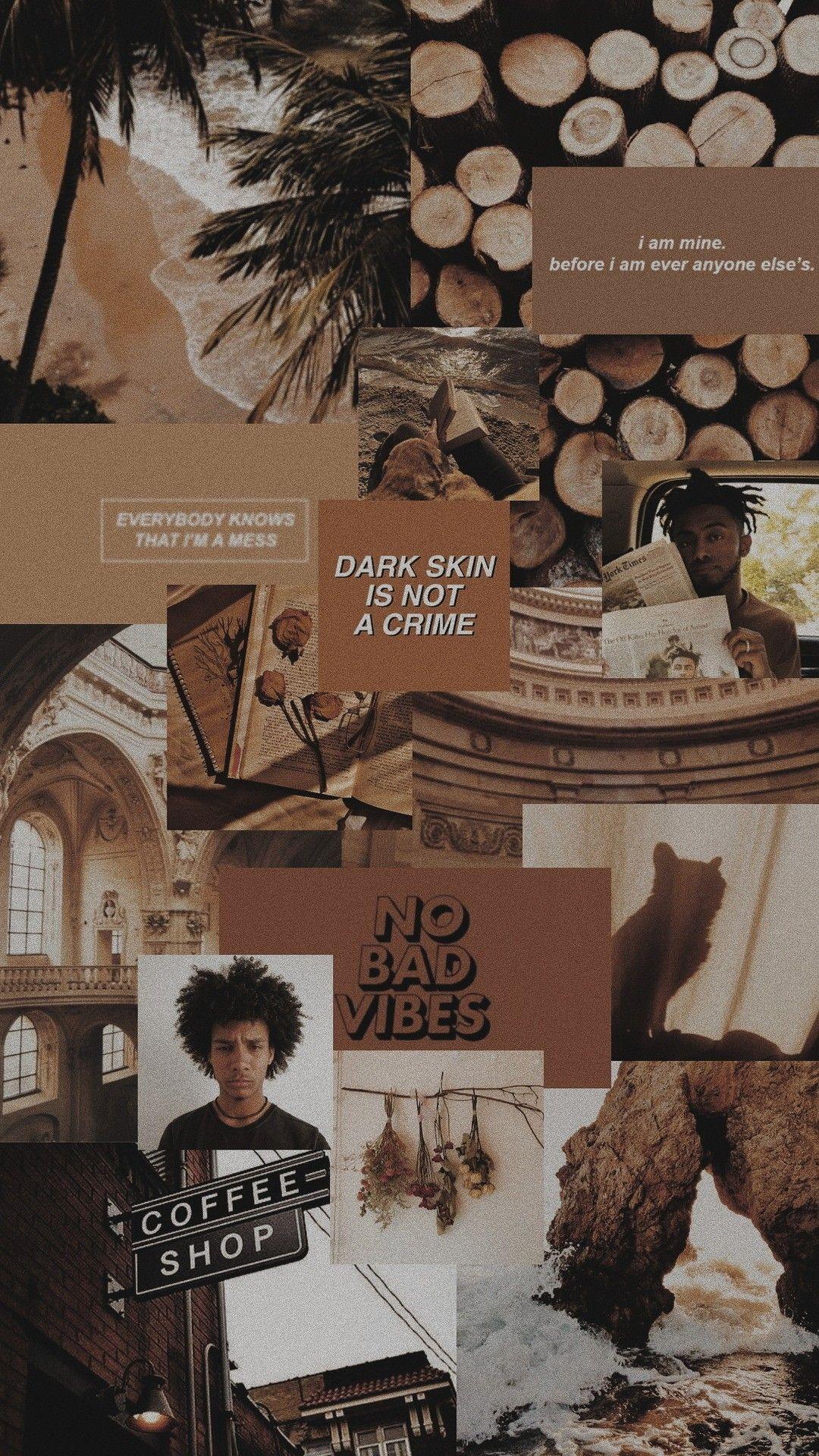 1080x1920 Brown Aesthetic Picture Wallpaper