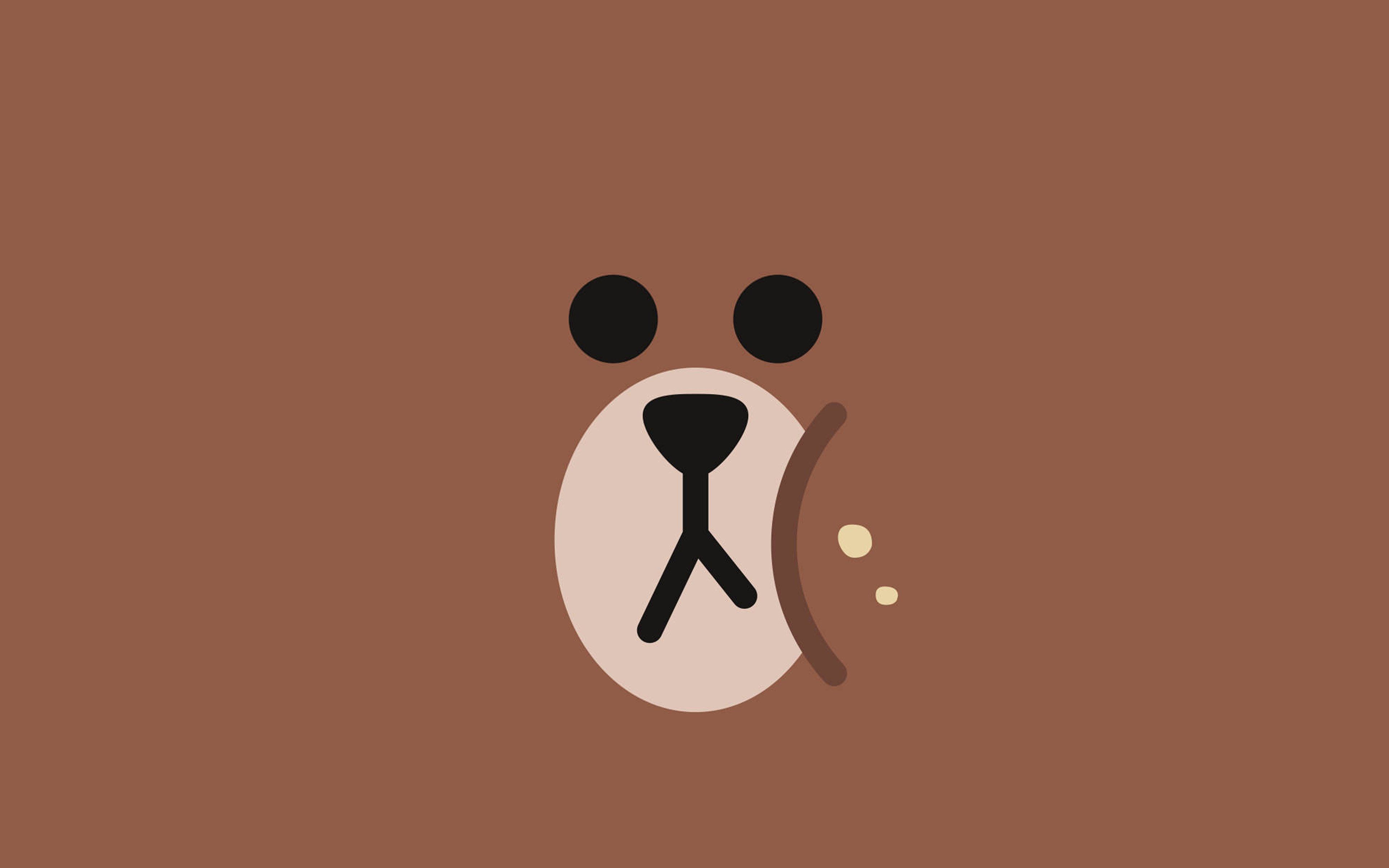 3840x2400 Brown Aesthetic Desktop Wallpaper