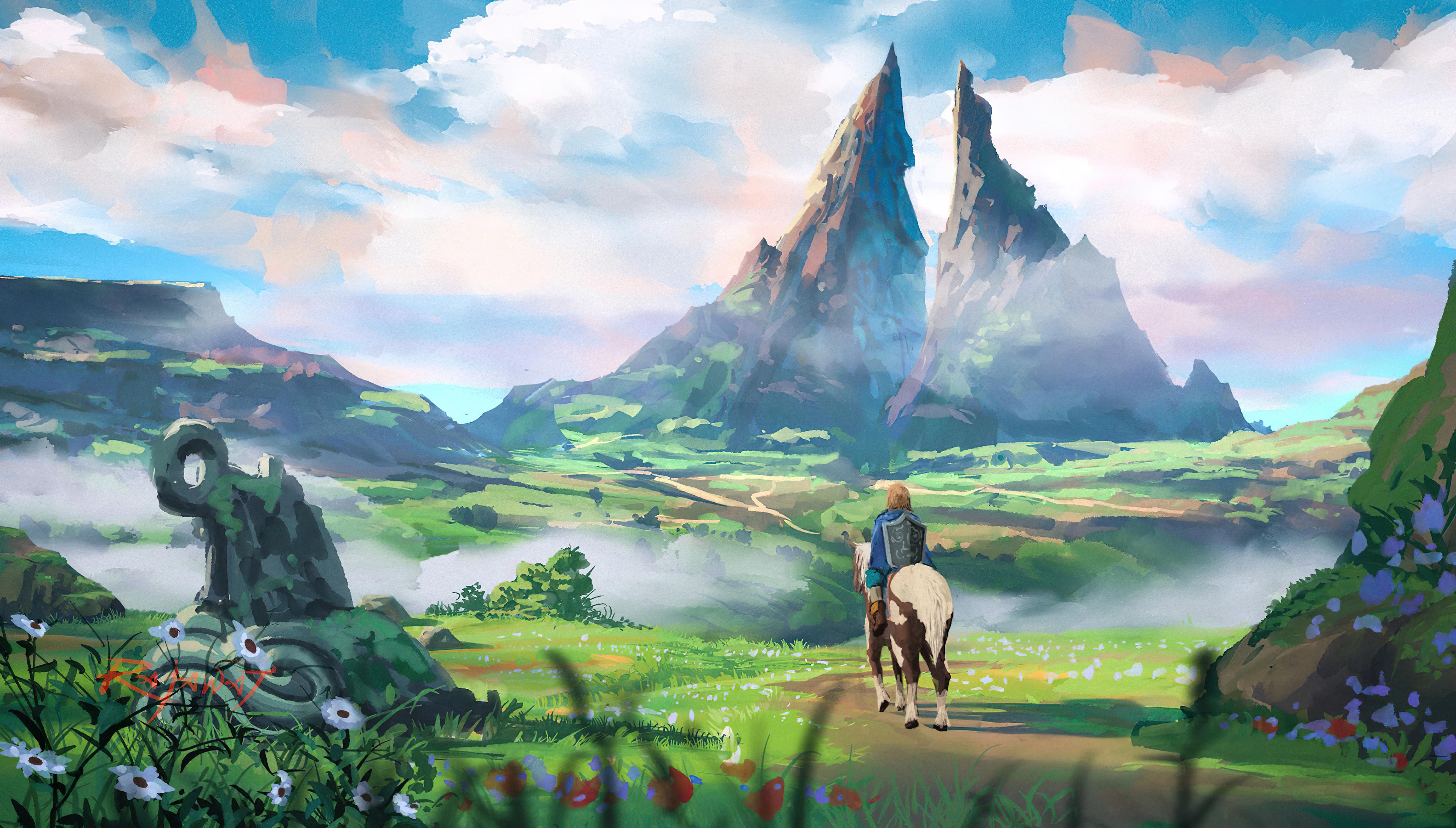 3840x2184 The Legend Of Zelda Nature 4k iPad Air HD 4k Wallpaper, Image, Background, Photo and Picture