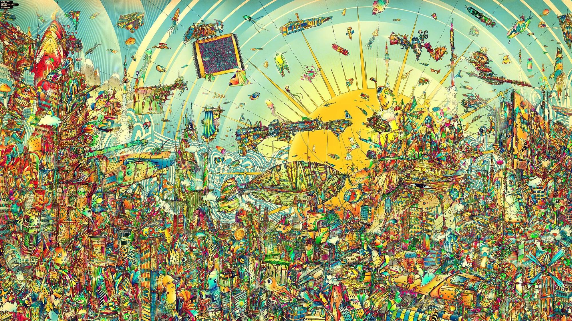 2000x1125 Live Psychedelic Wallpaper, Pc, Shunvmall Gallery Desktop Background