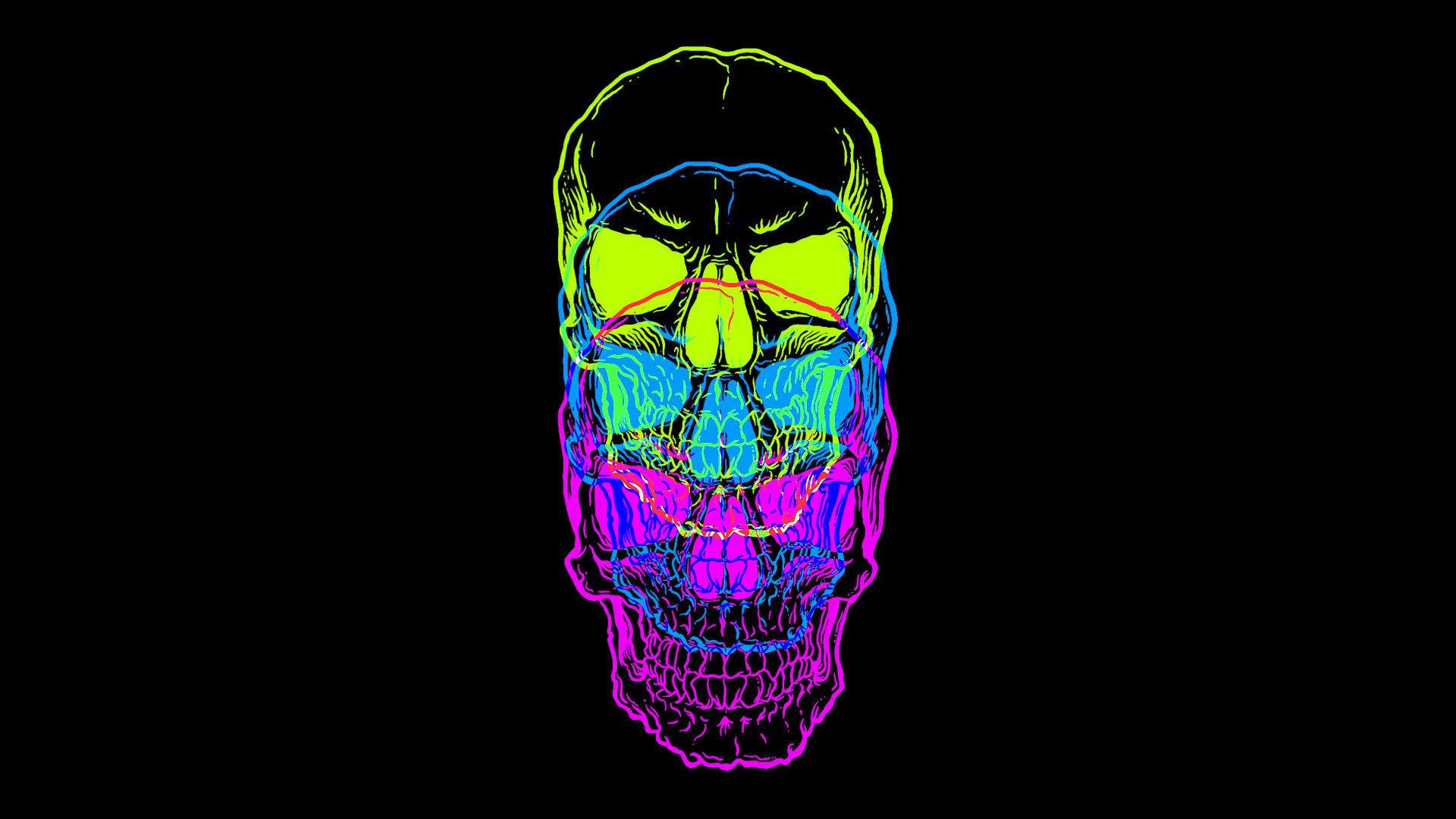 1920x1080 skull wallpaper 1920x symmetry, psychedelic art, skull, bone, illustration, graphic design, art