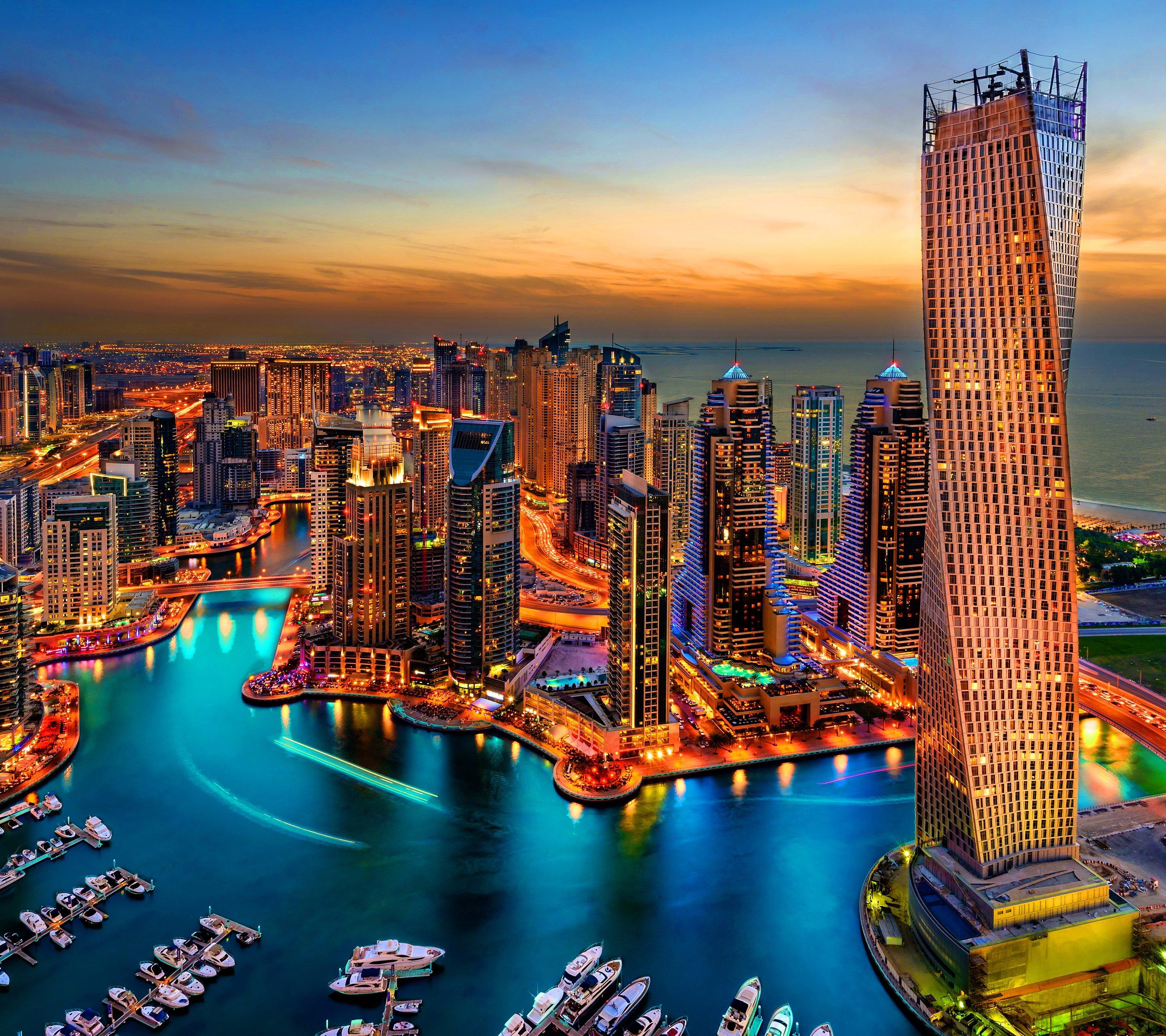 2880x2560 dubai, Marina wallpaper 10401664 Wallpaper HD / Desktop and Mobile Background