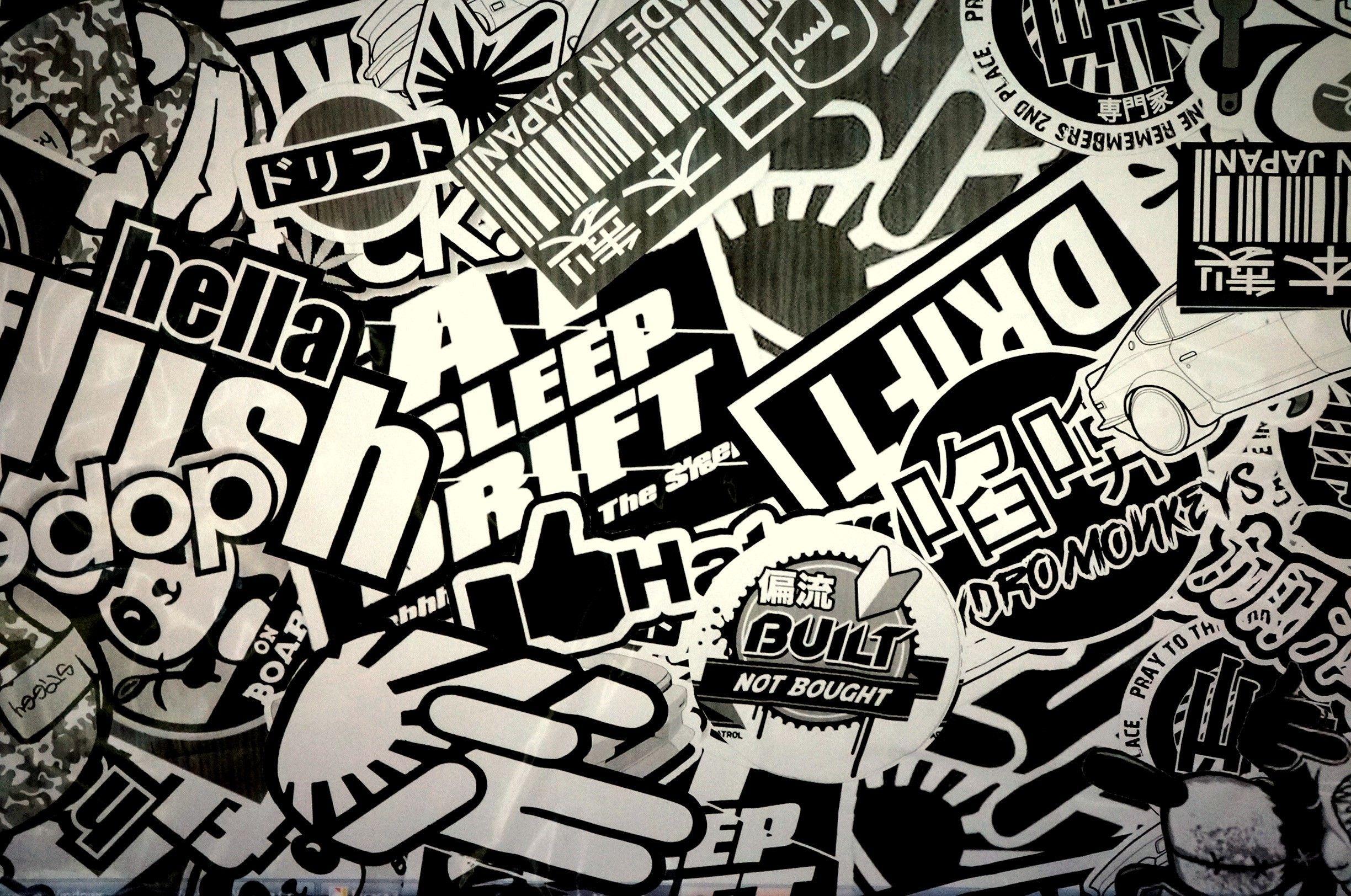 2448x1624 Sticker Bomb Wallpaper and Background Image