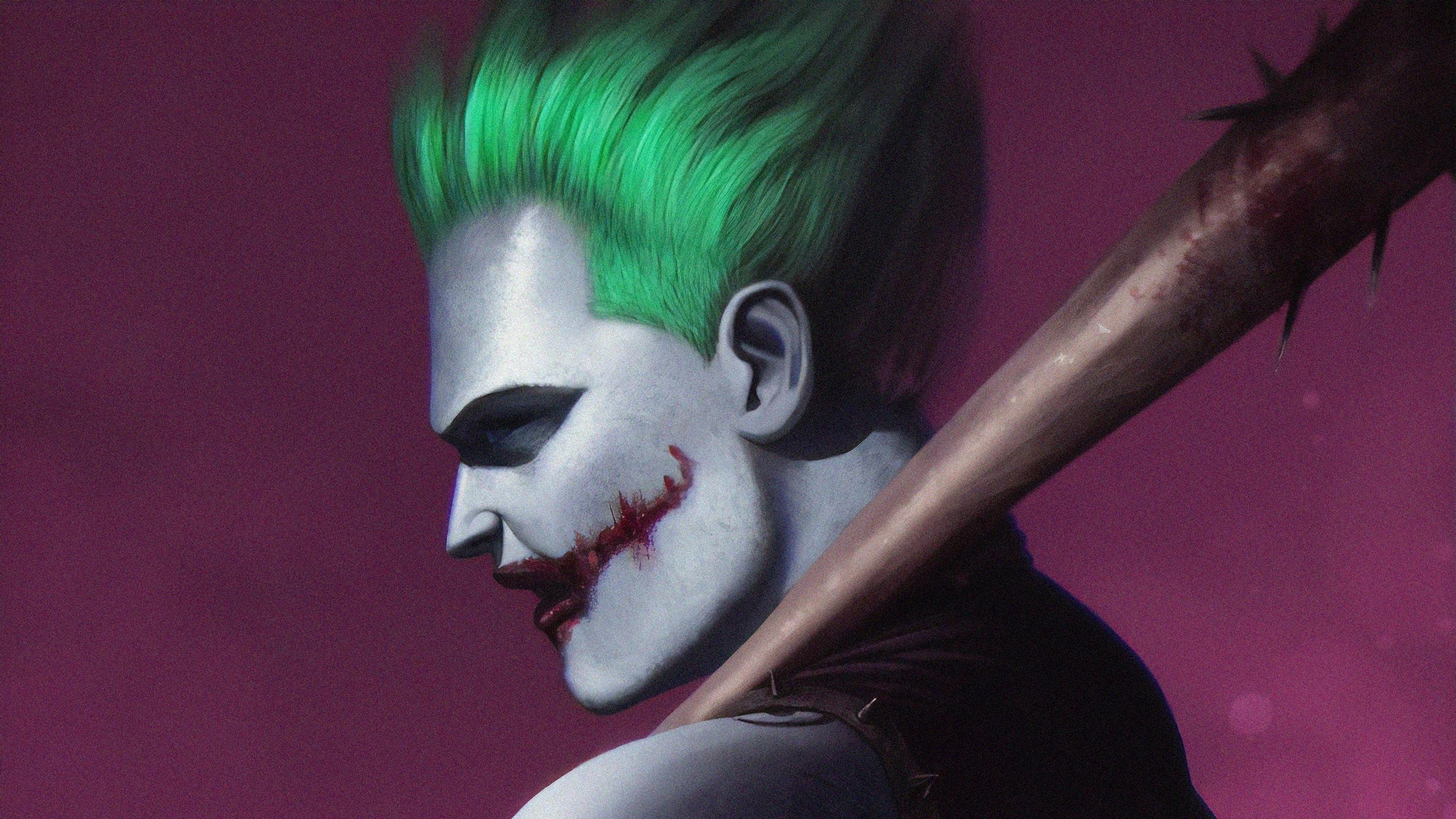 2560x1440 Baseball Bat, DC Comics, Joker Wallpaper & Background Image
