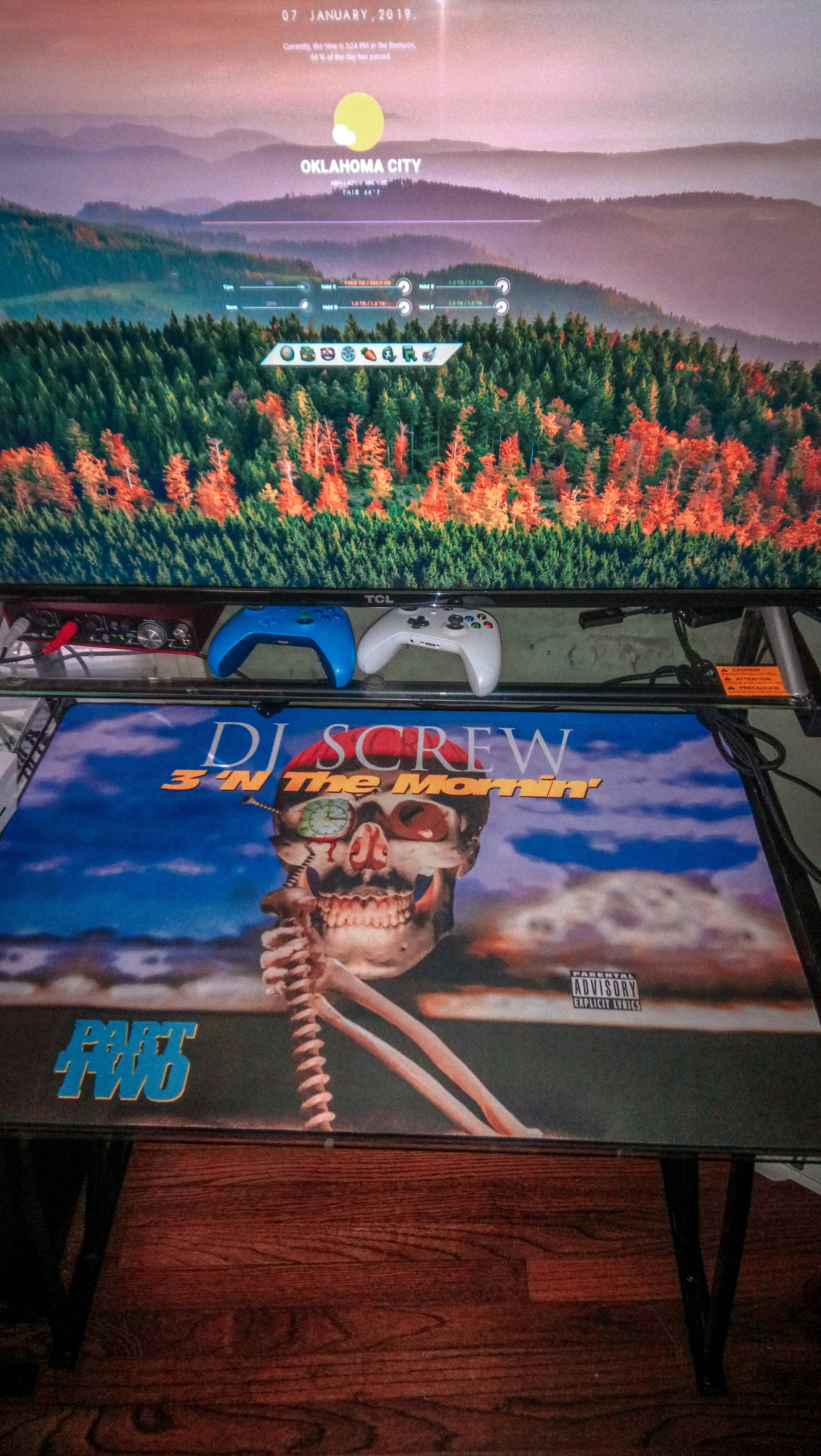 3376x5984 DJ Screw Wallpaper