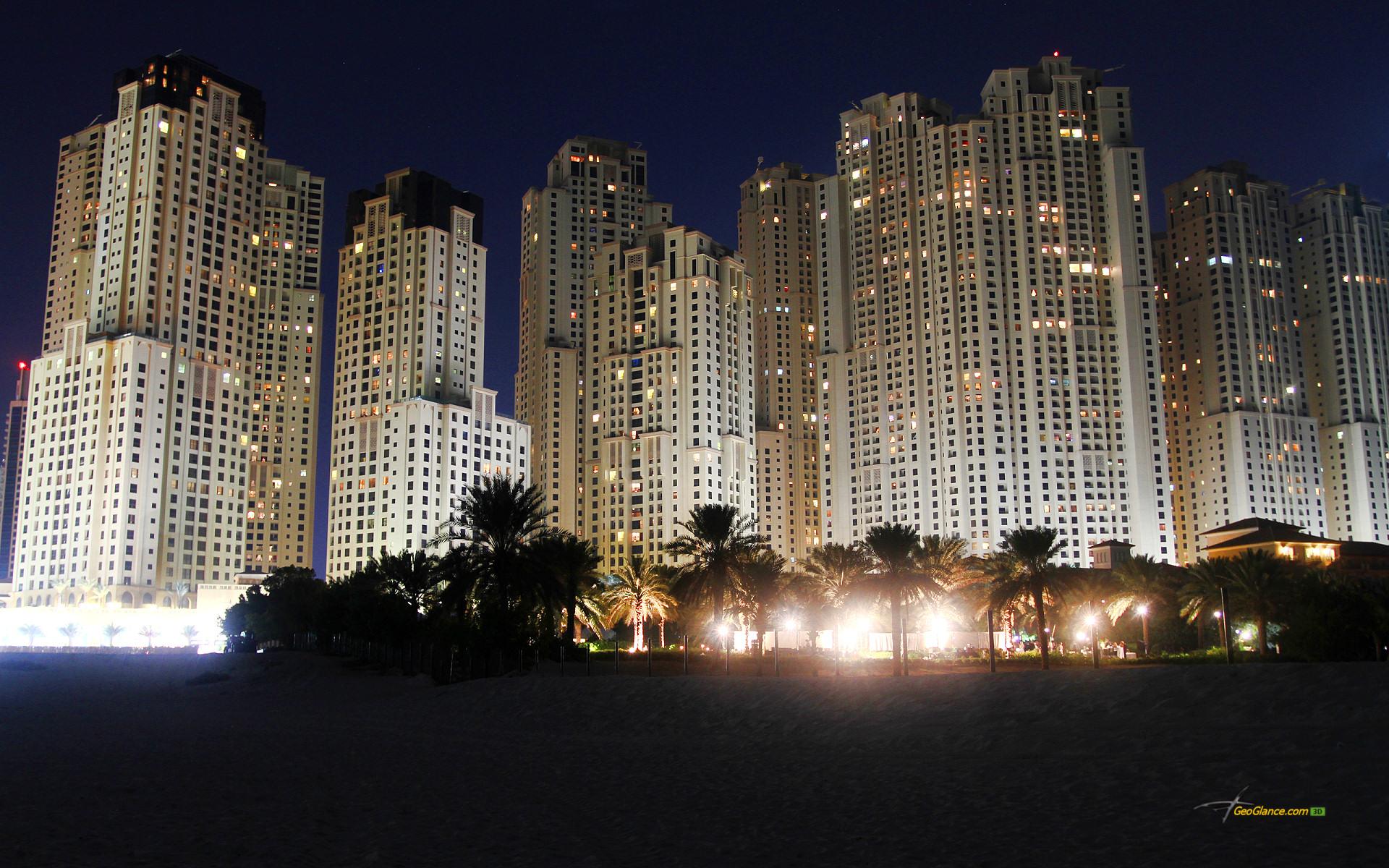 1920x1200 Dubai Marina HD wallpaper