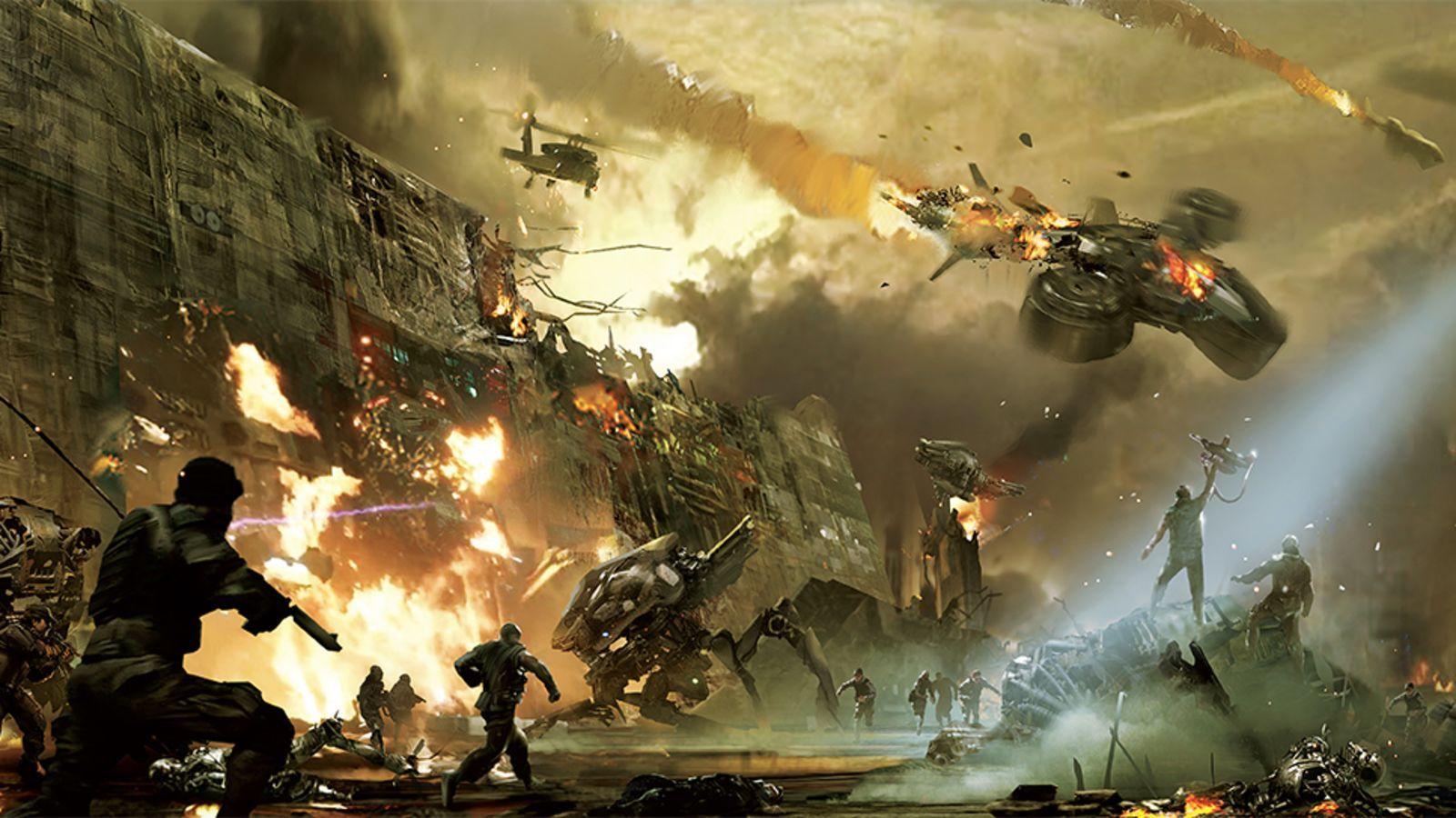 1600x900 Come With Me If You Want To See Some Insane Terminator Concept Art!. Concept art, Terminator, Sci fi concept art