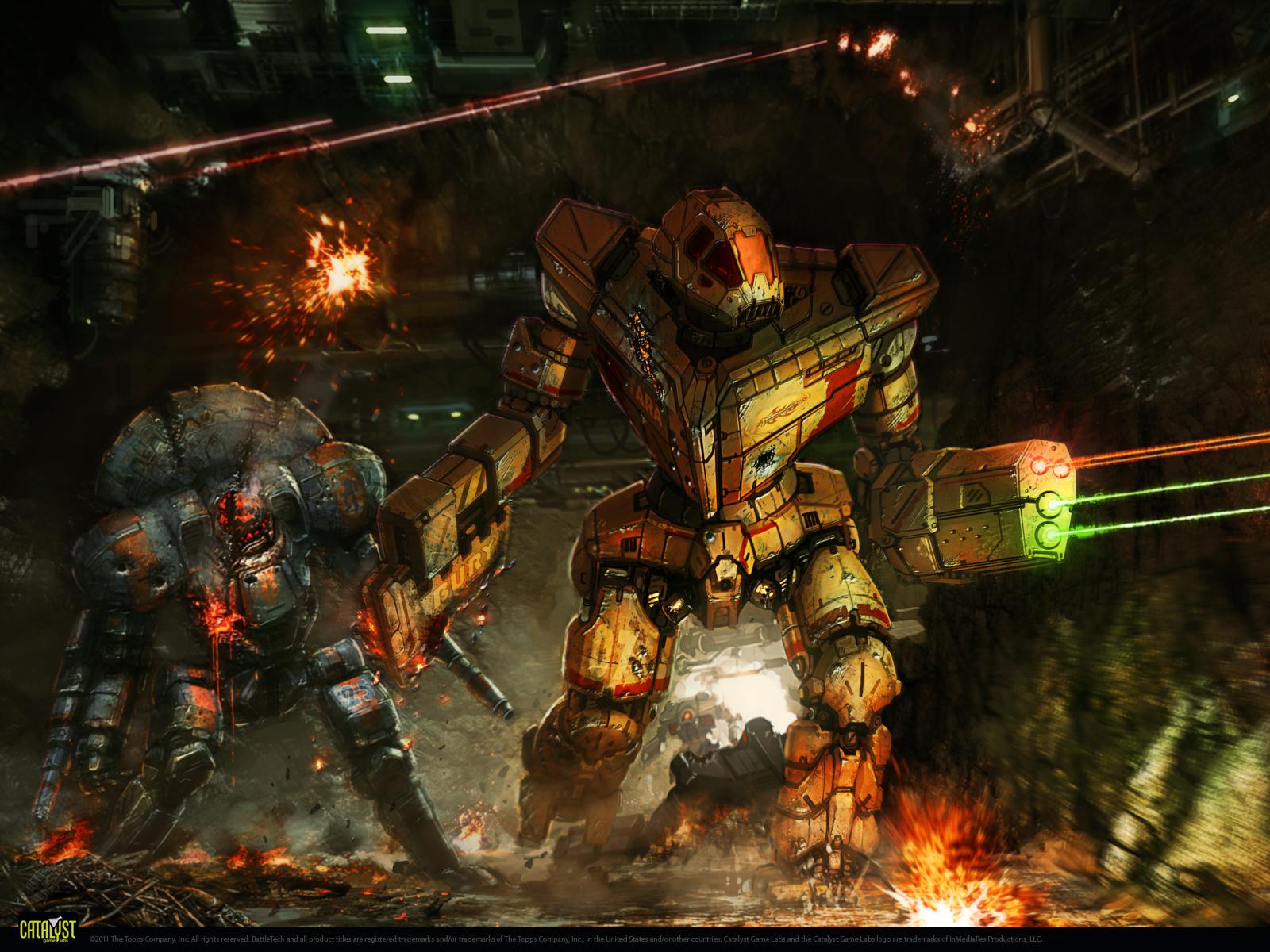 1600x1200 Future Mech Warfare Wallpaperx1200