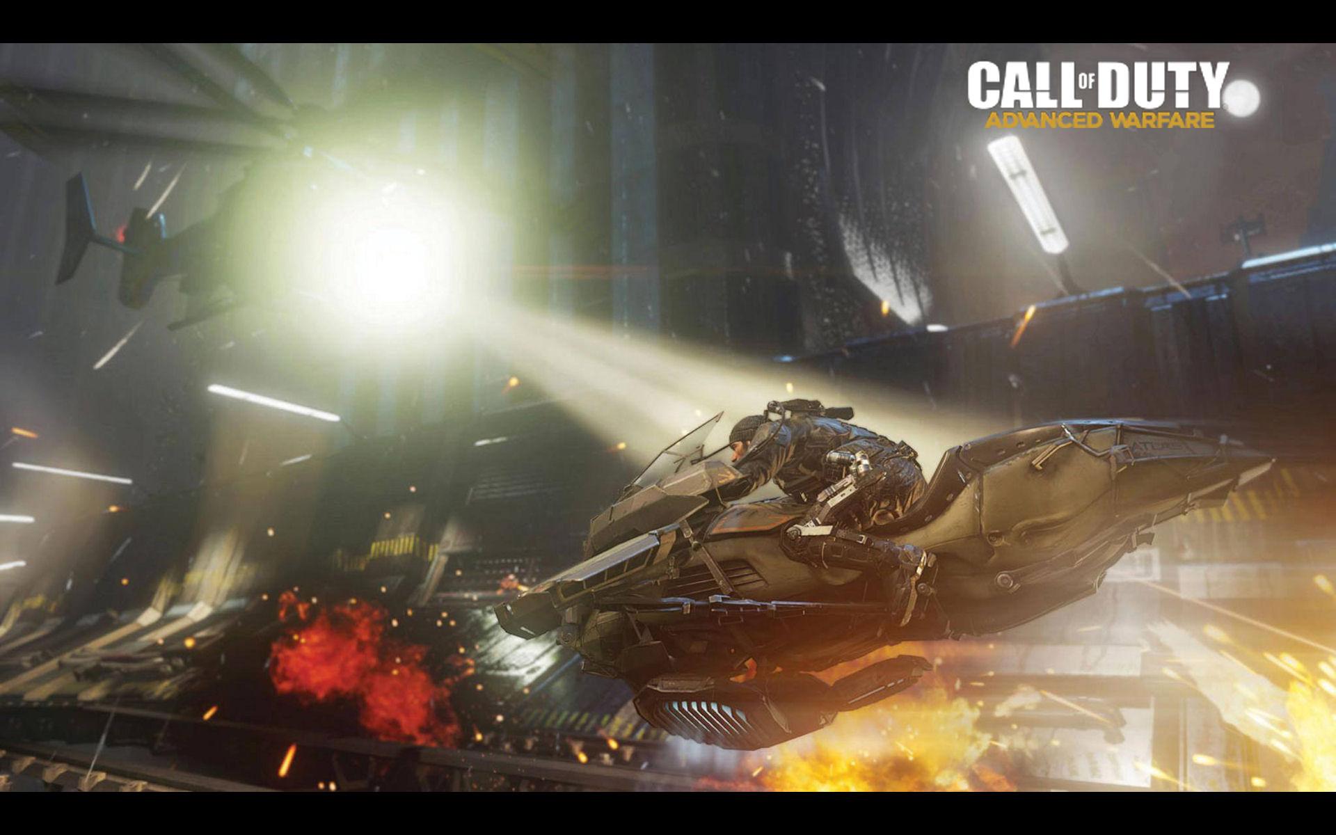 1920x1200 Call of Duty: Advanced Warfare Hover Bike Wallpaper