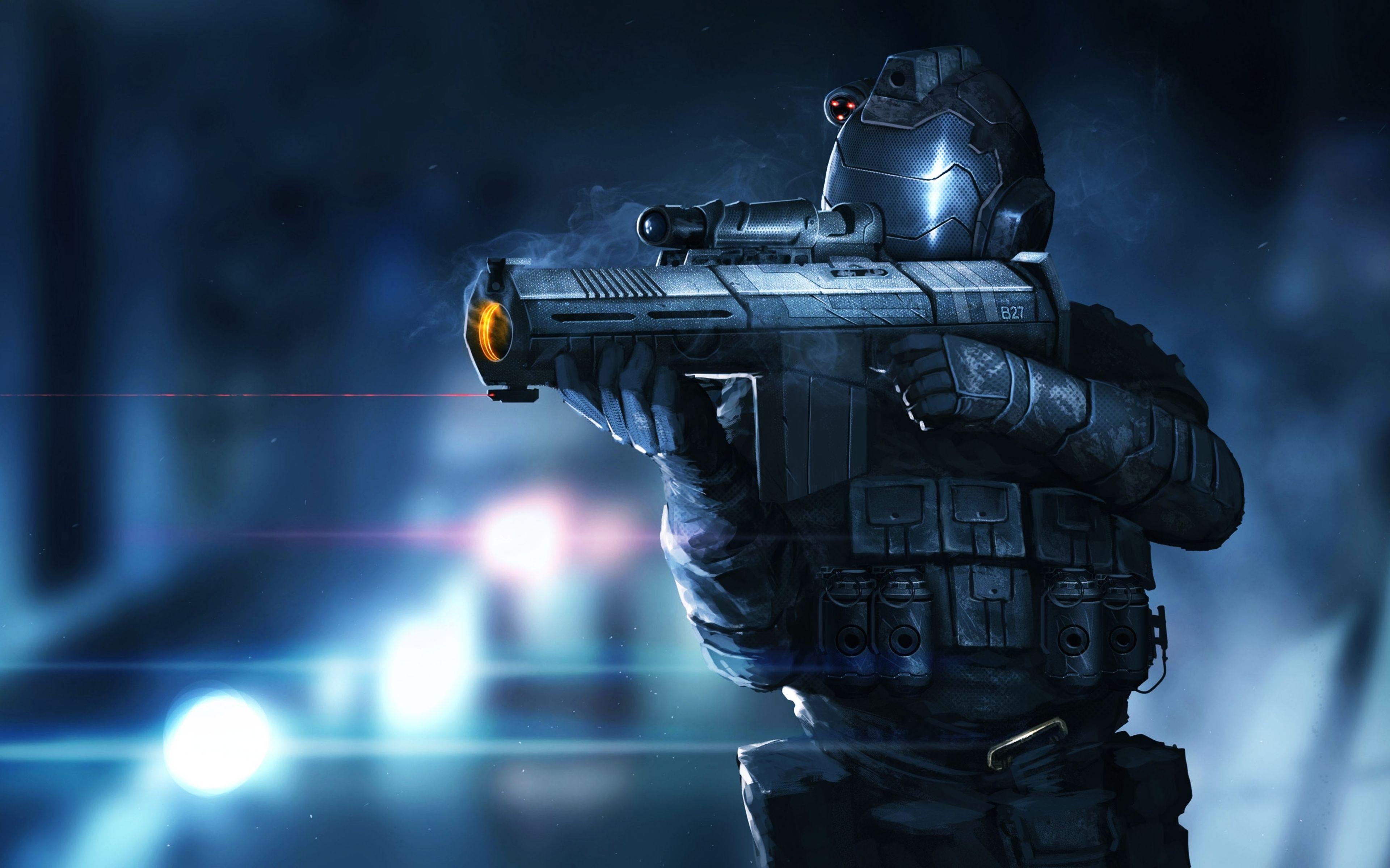 3840x2400 Warrior Computer Wallpaper, Desktop Backgroundx2400. Futuristic soldier, Futuristic soldiers, Sci fi soldier