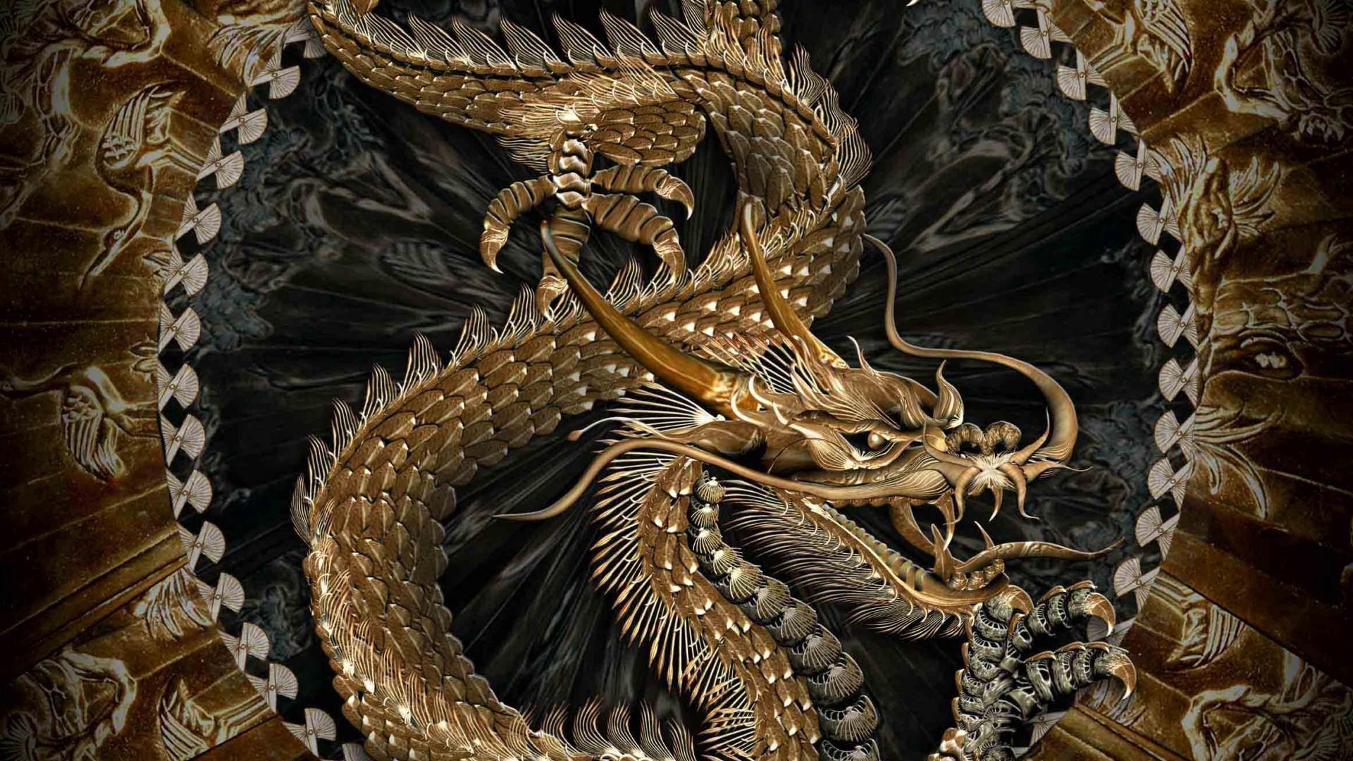1920x1080 Chinese Dragon Wallpaper