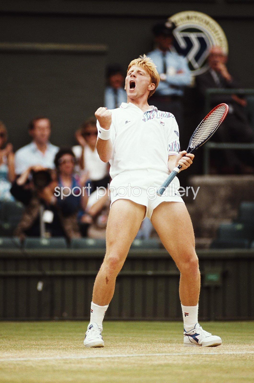 1060x1600 Boris Becker v Ivan Lendl Wimbledon 1989 Image