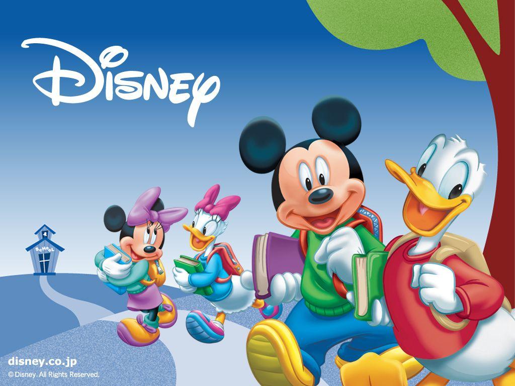 1024x768 Hd Wallpaper Of Mickey And Minnie Mouse