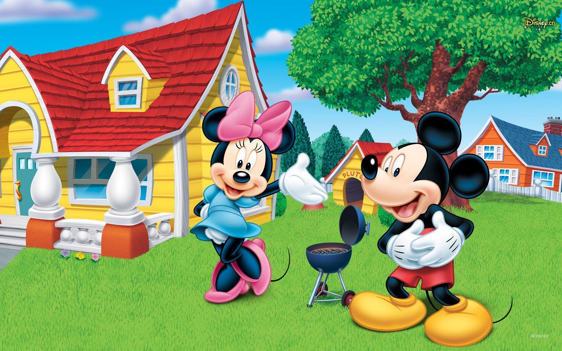 1920x1200 Mickey And Minnie Mouse Wallpaper