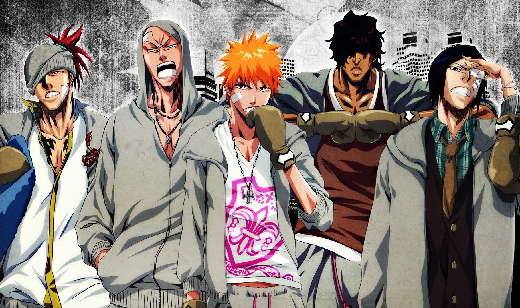 1823x1083 Anime Characters In Group