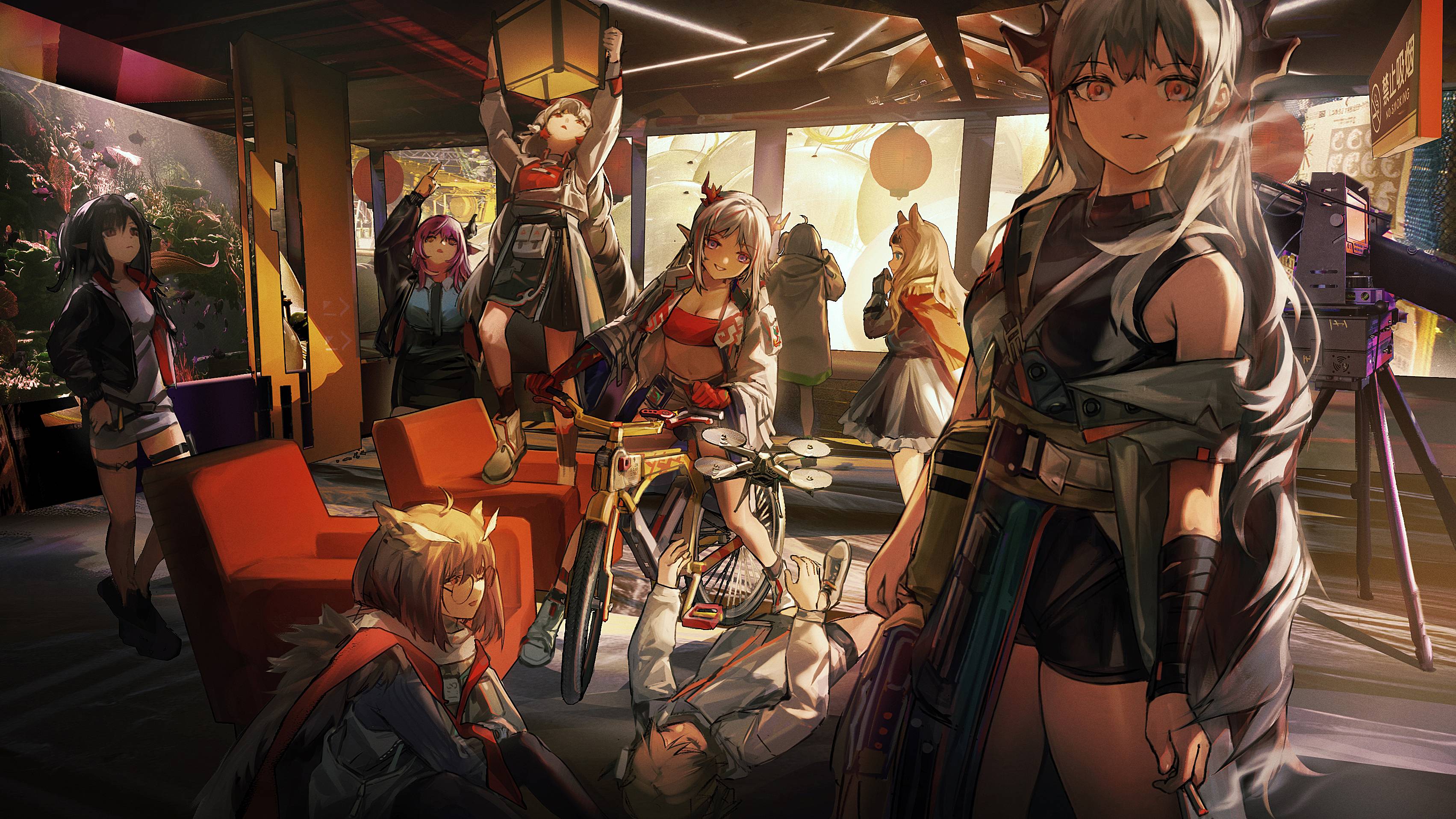 3406x1916 Arknights All Characters Wallpaper, HD Anime 4K Wallpaper, Image, Photo and Background