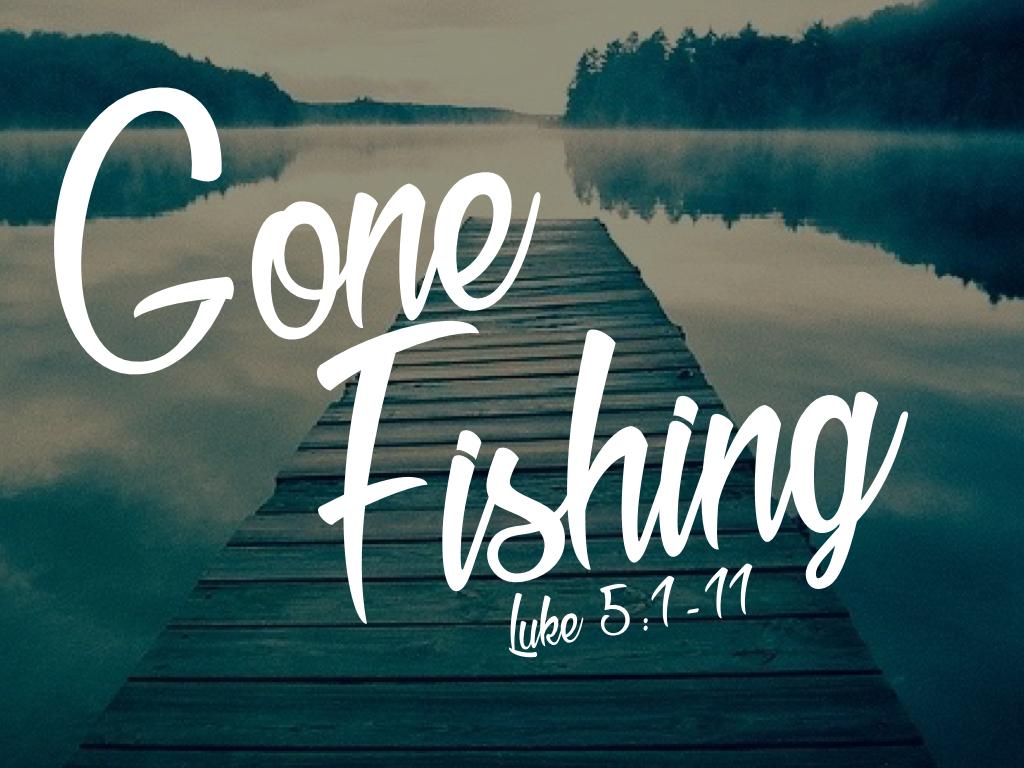 1024x768 Gone Fishing Wallpaper