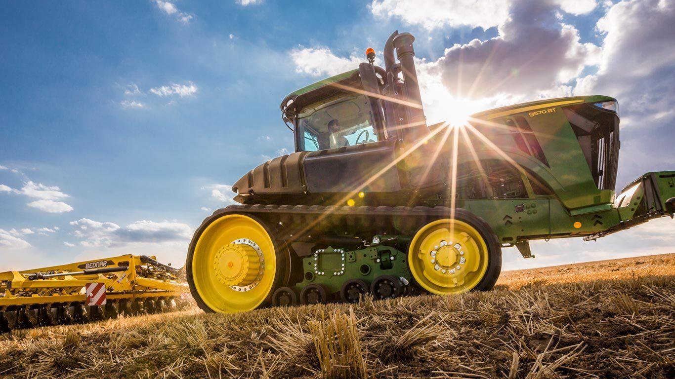 1366x768 Field Image Of 9570rt 4wd Track Tractor John Deere Tractor