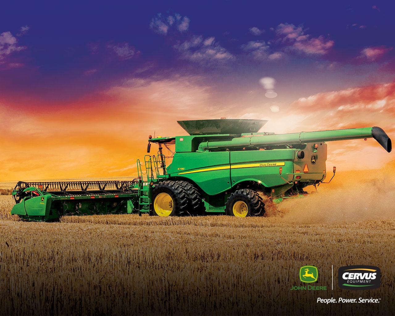 1280x1024 John Deere Tractors iPhone