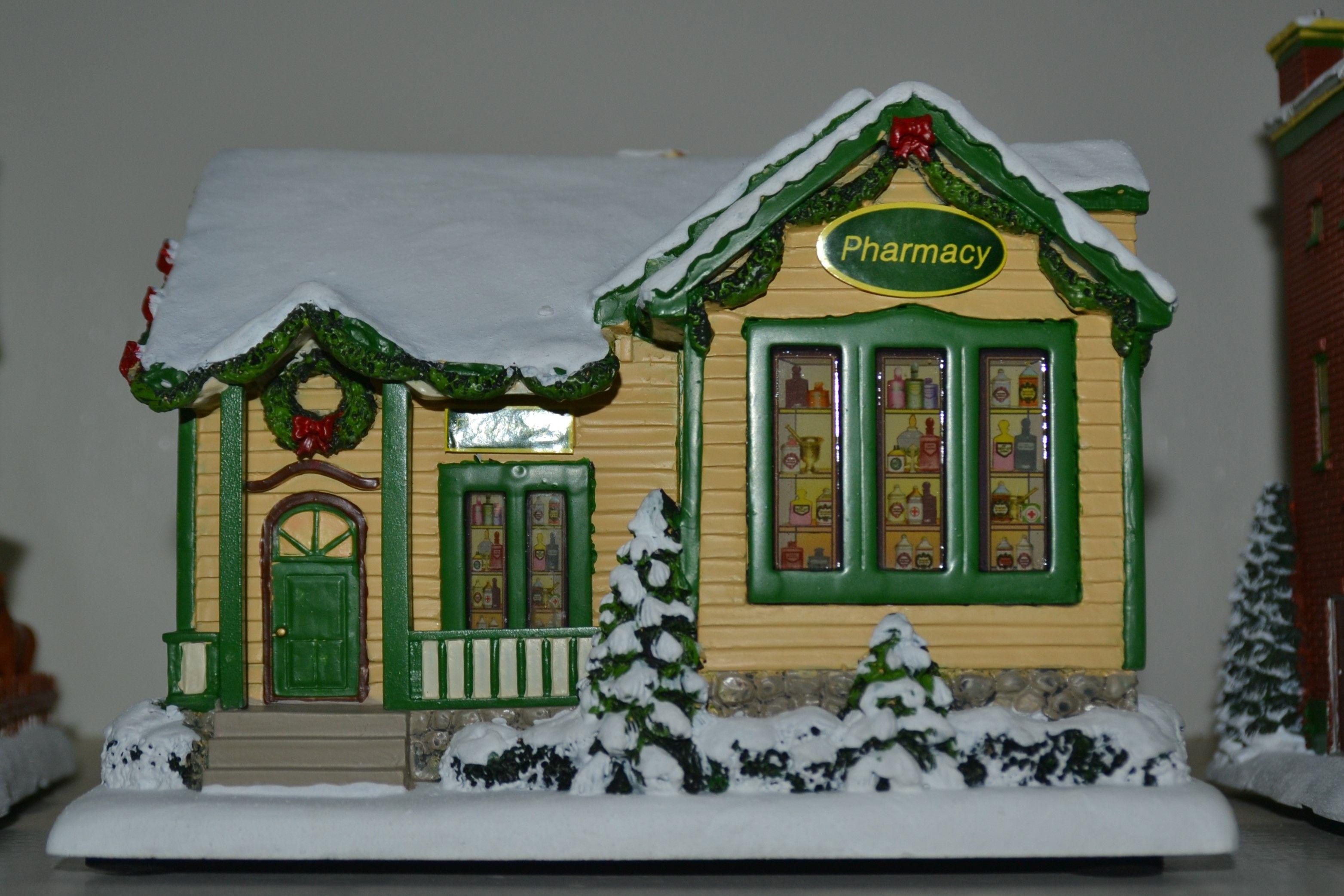 3127x2085 John Deere Christmas Village