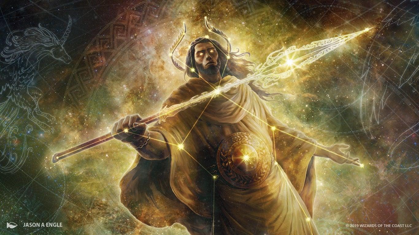 1366x768 Secret Lair: Theros Stargazing Wallpaper: magicTCG