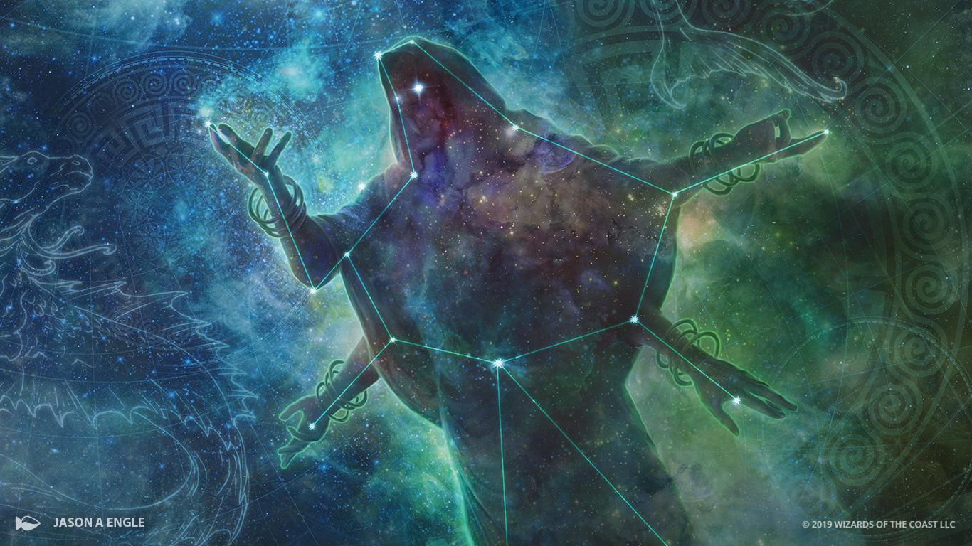 1366x768 Secret Lair: Theros Stargazing Art from Magic World Championship XXVI