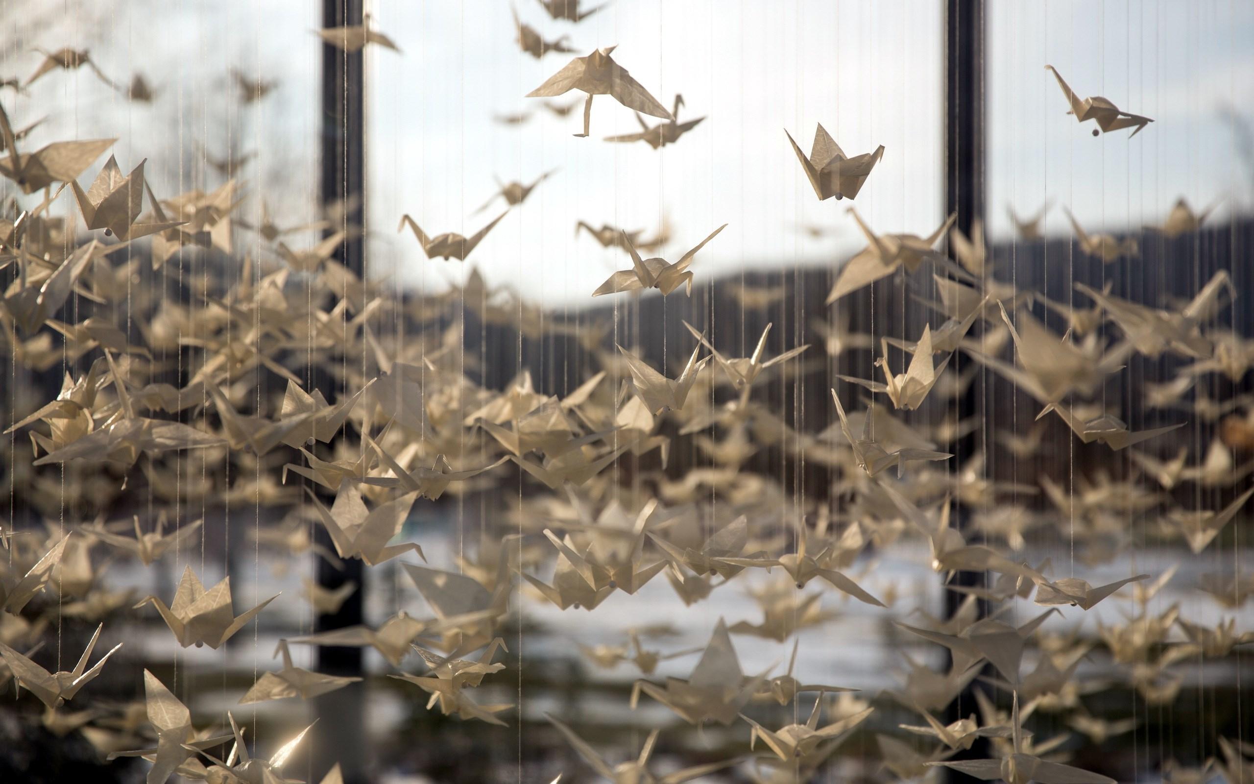 2560x1600 beautiful picture of origami