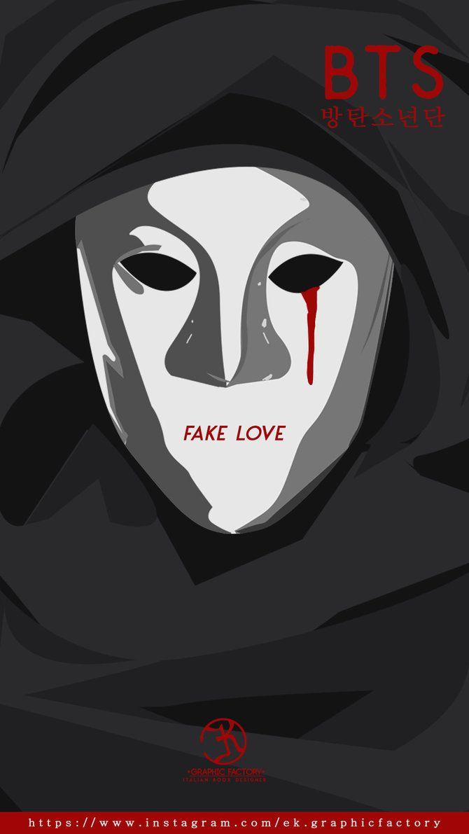 Hình nền điện thoại BTS Fake Love 670x1191 [Magic Shop Owners]
