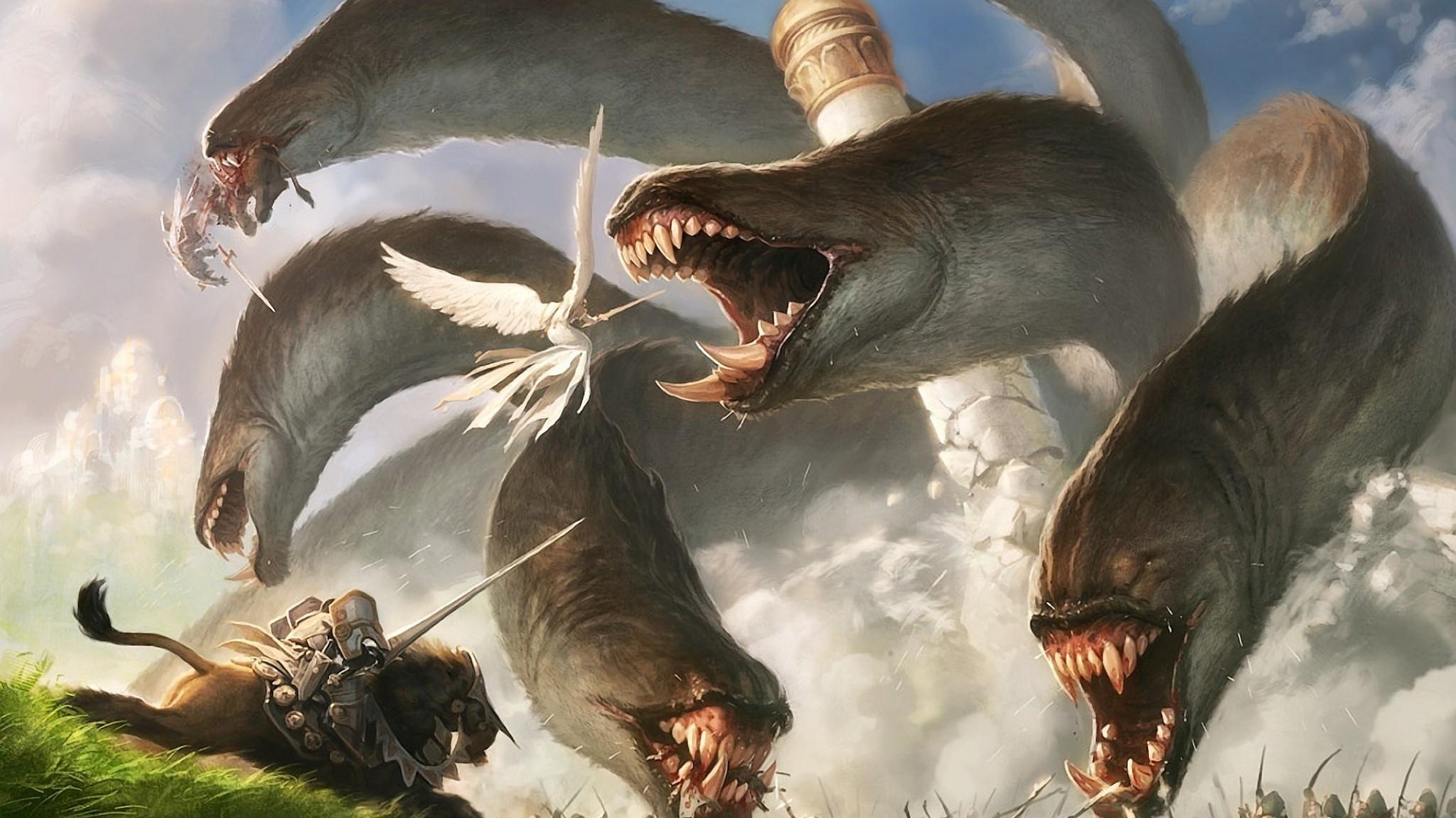 2048x1152 giant monster wallpaper
