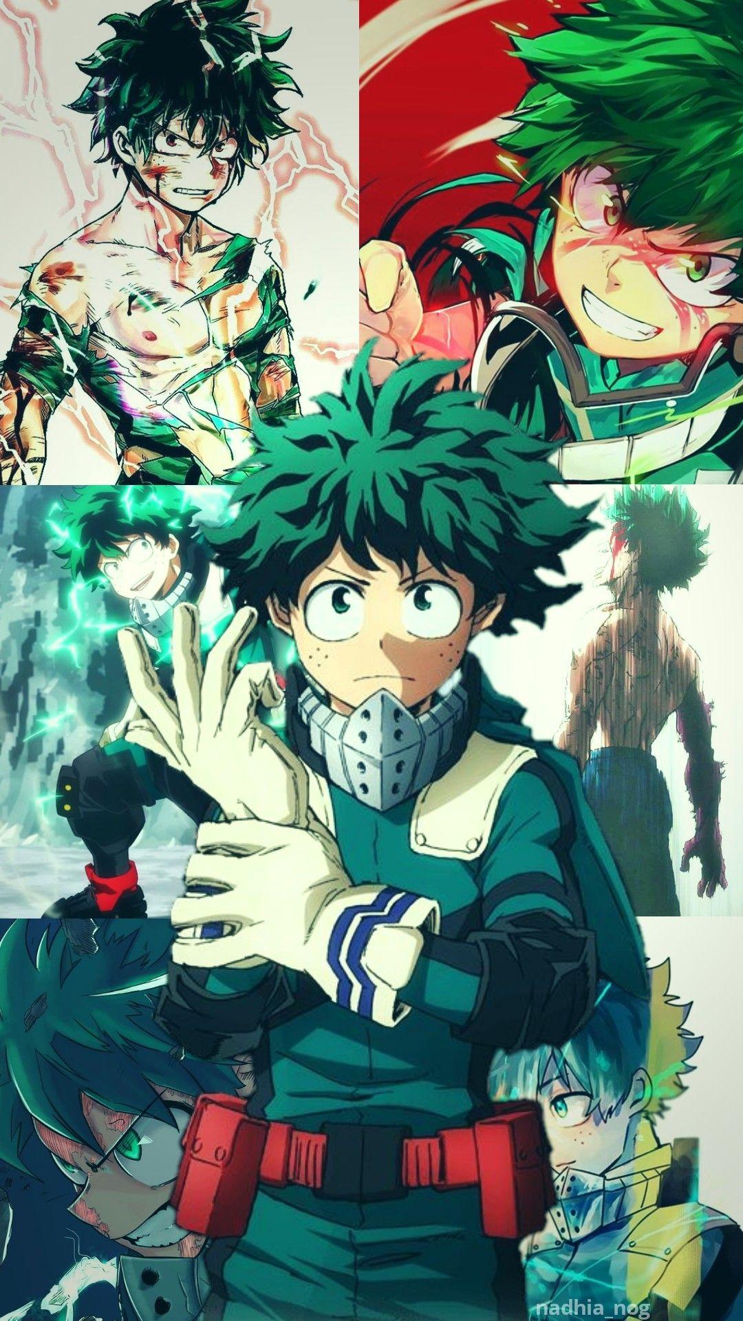 1080x1920 Manga Deku Wallpaper
