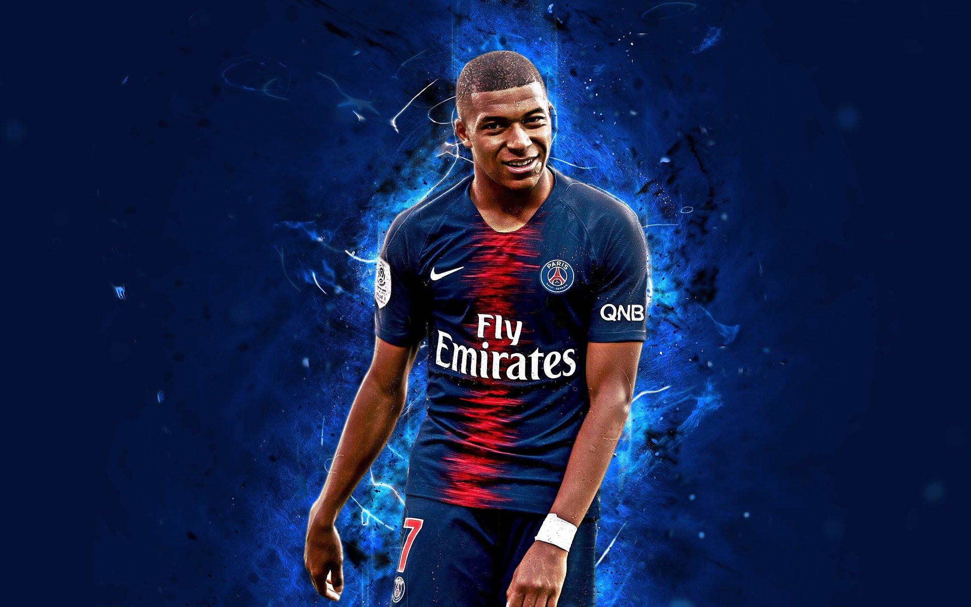 Kylian mbappe young player of France national team and Paris SaintGermain  team 4K wallpaper download