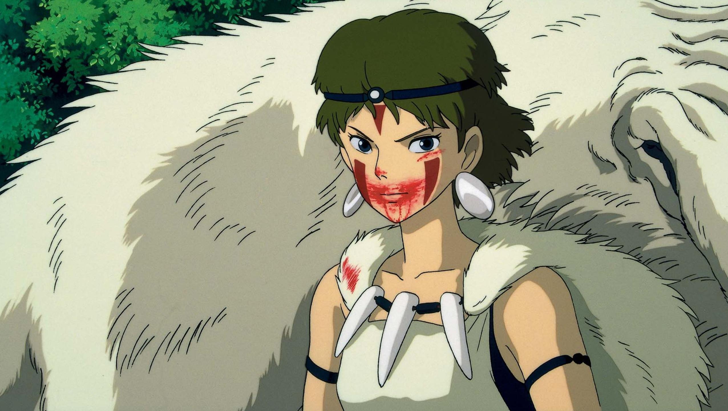 2552x1442 Princess Mononoke (1997) Desktop Wallpaper