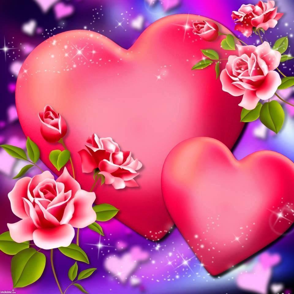 Beautiful Heart Flowers Wallpapers Top Free Beautiful Heart Flowers Backgrounds Wallpaperaccess