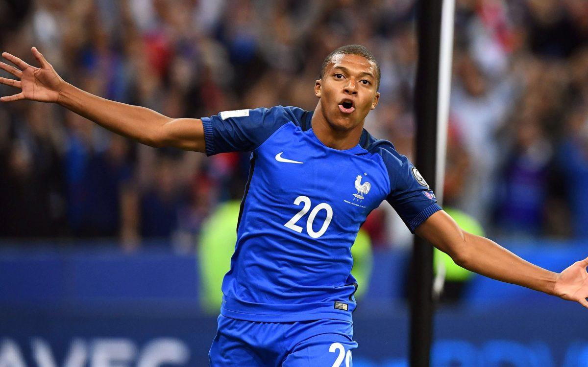 1200x750 Download wallpaper Mbappe, 4k, FFF, football, Kylian Mbappe, soccer
